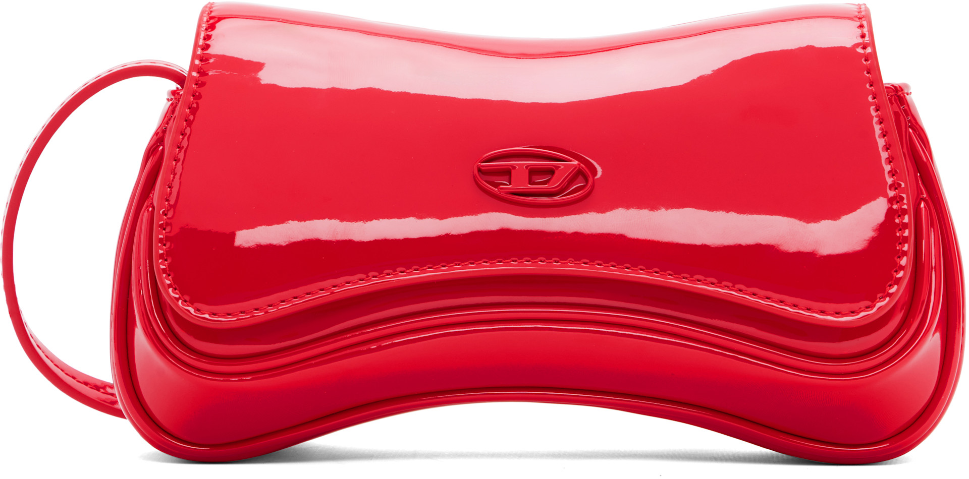 Diesel: Red Play Crossbody Xs Bag | SSENSE Canada