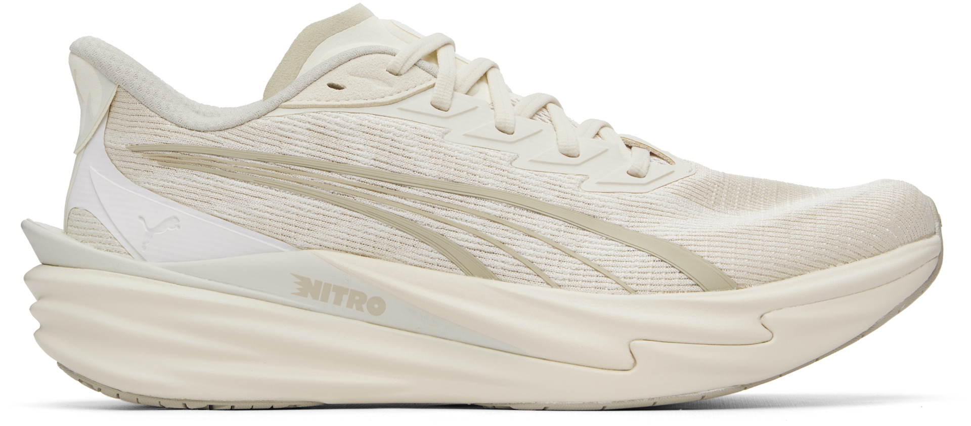 新品未使用　deviate nitro 4 白 ホワイト PUMA: Off-White Deviate NITRO™ 4 Sneakers | SSENSE