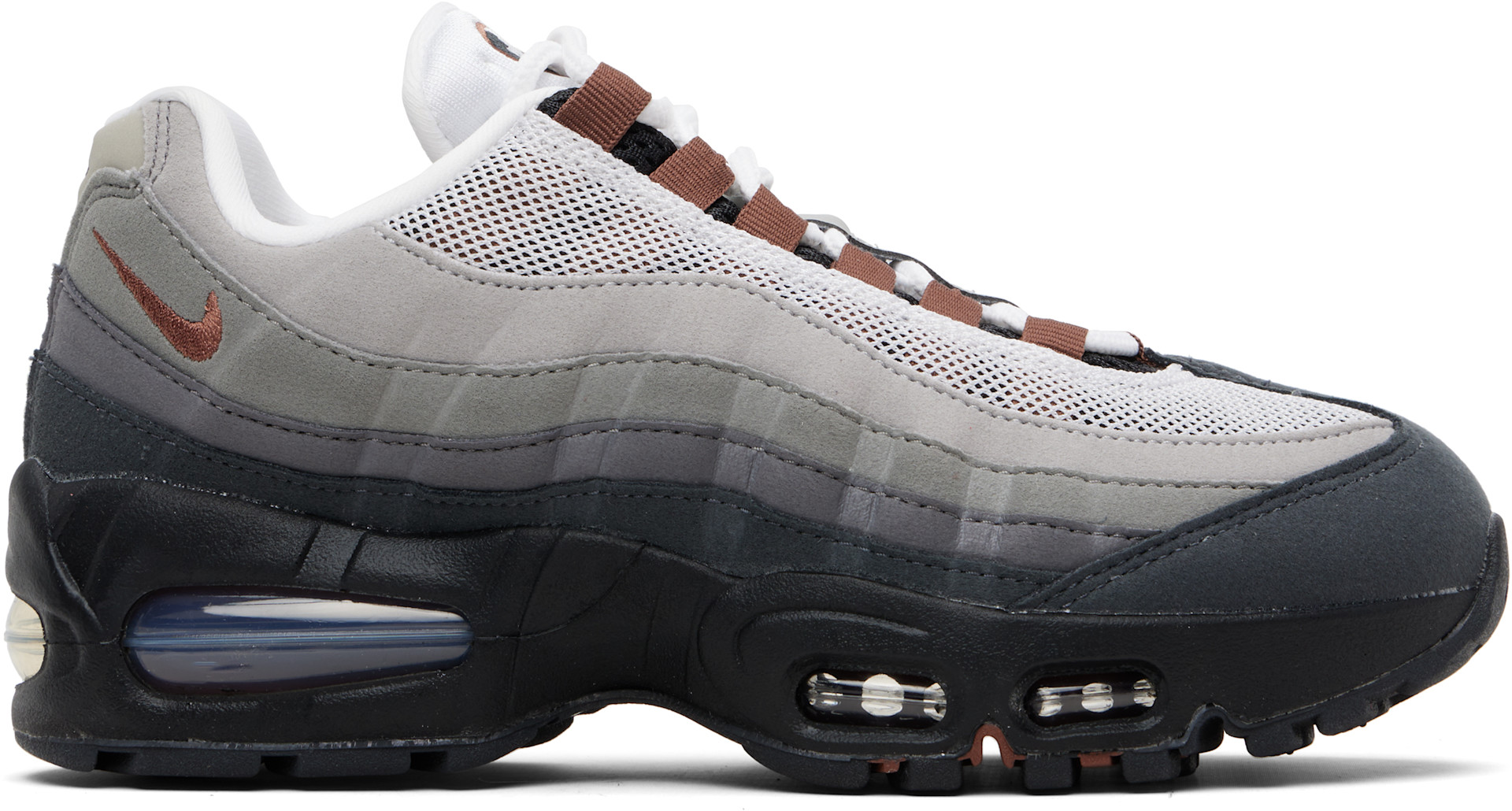 Nike: Gray Air Max 95 Big Bubble Sneakers | SSENSE