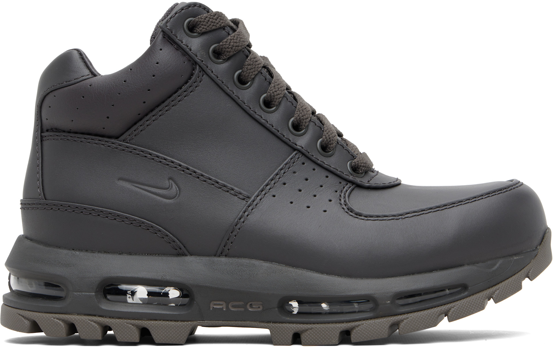 Nike: Black Air Max Goadome Boots | SSENSE Canada