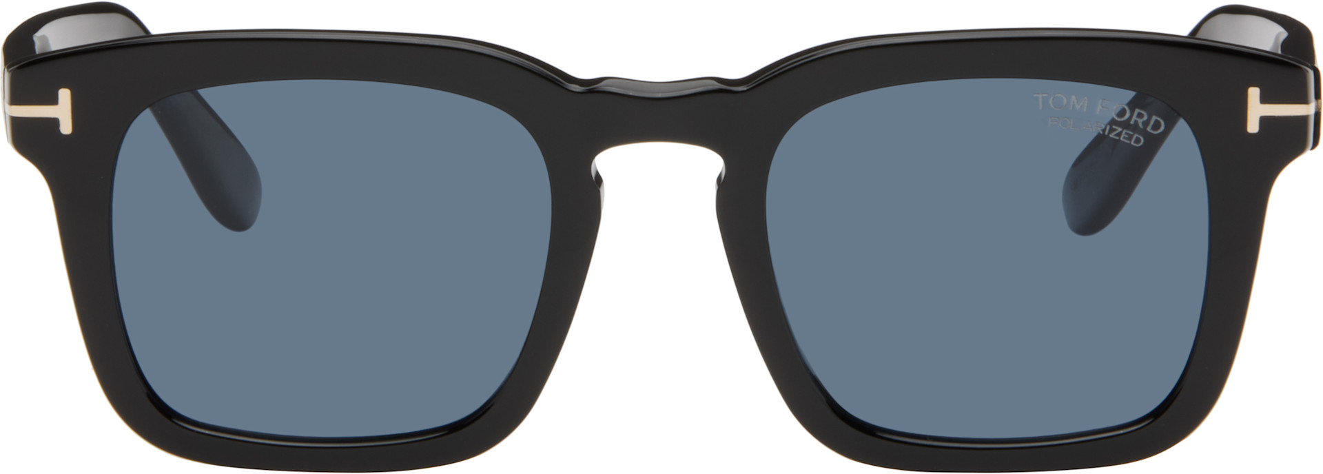 TOM FORD: Black Polarized Dax Sunglasses | SSENSE Canada