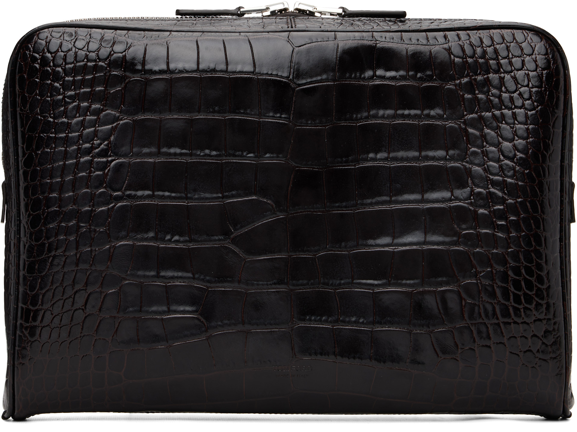 TOM FORD ブラックポーチ TOM FORD トラベルポーチ | ブラック | FARFETCH JP