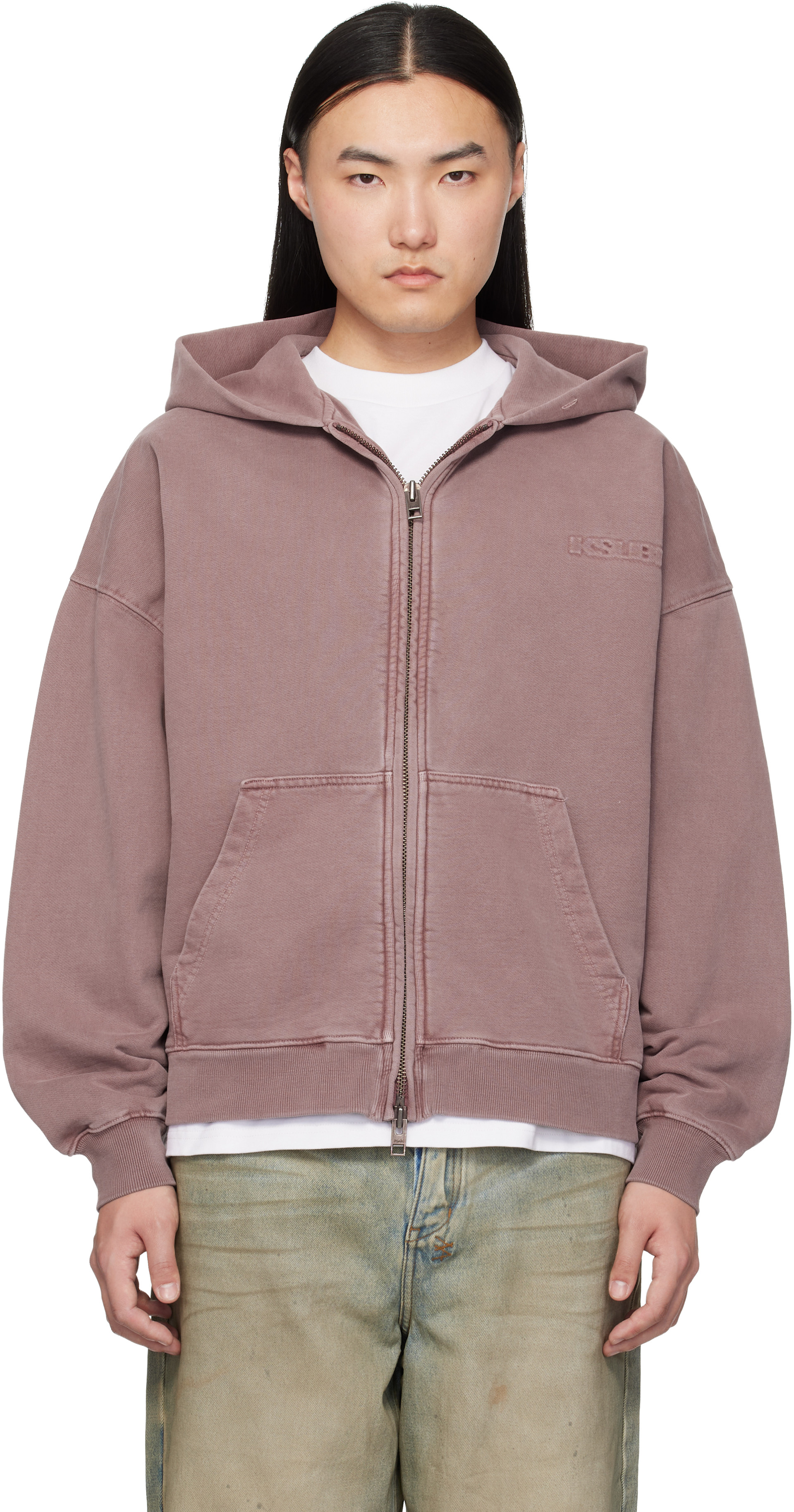 Ksubi: Purple Intruder Ekcess Zip Hoodie | SSENSE