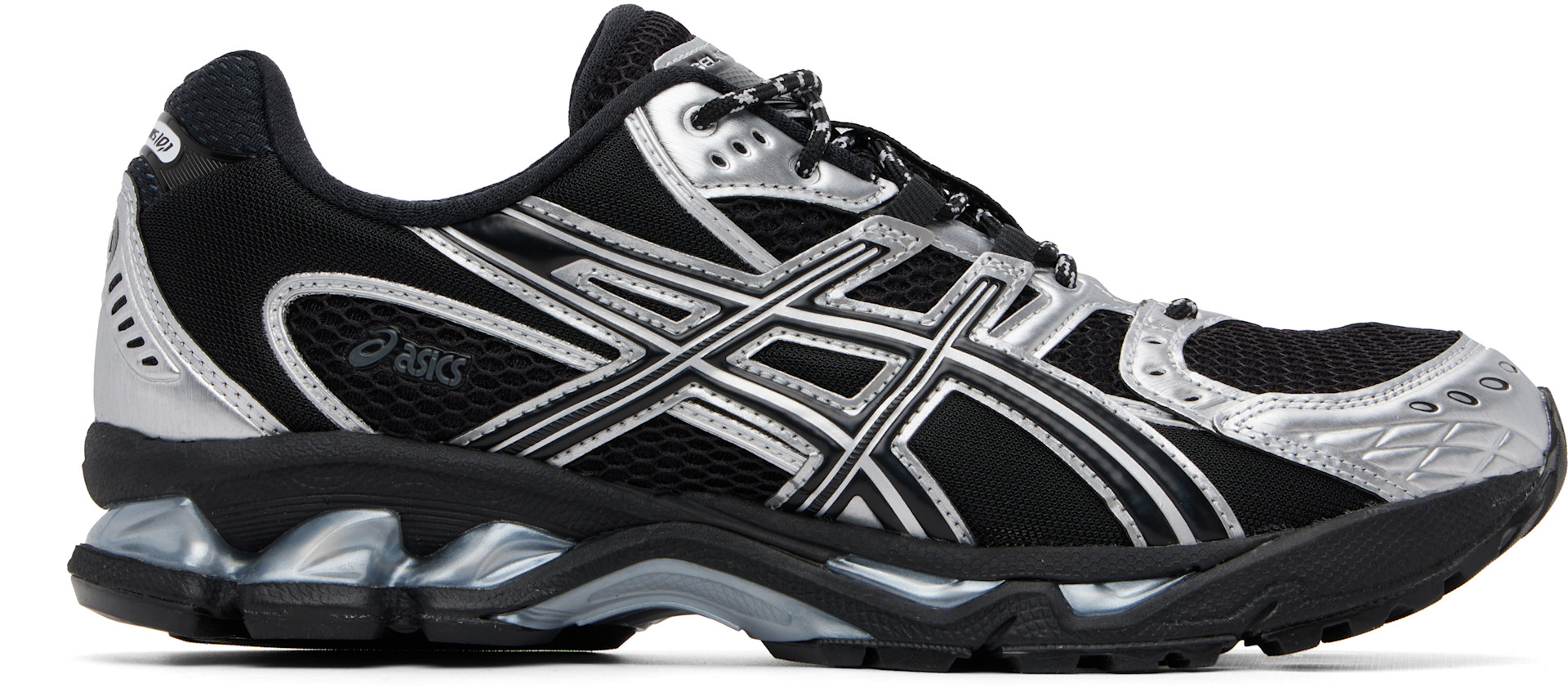 ASICS: ブラック＆シルバー LTTTエディション Gel-Nimbus 10.1