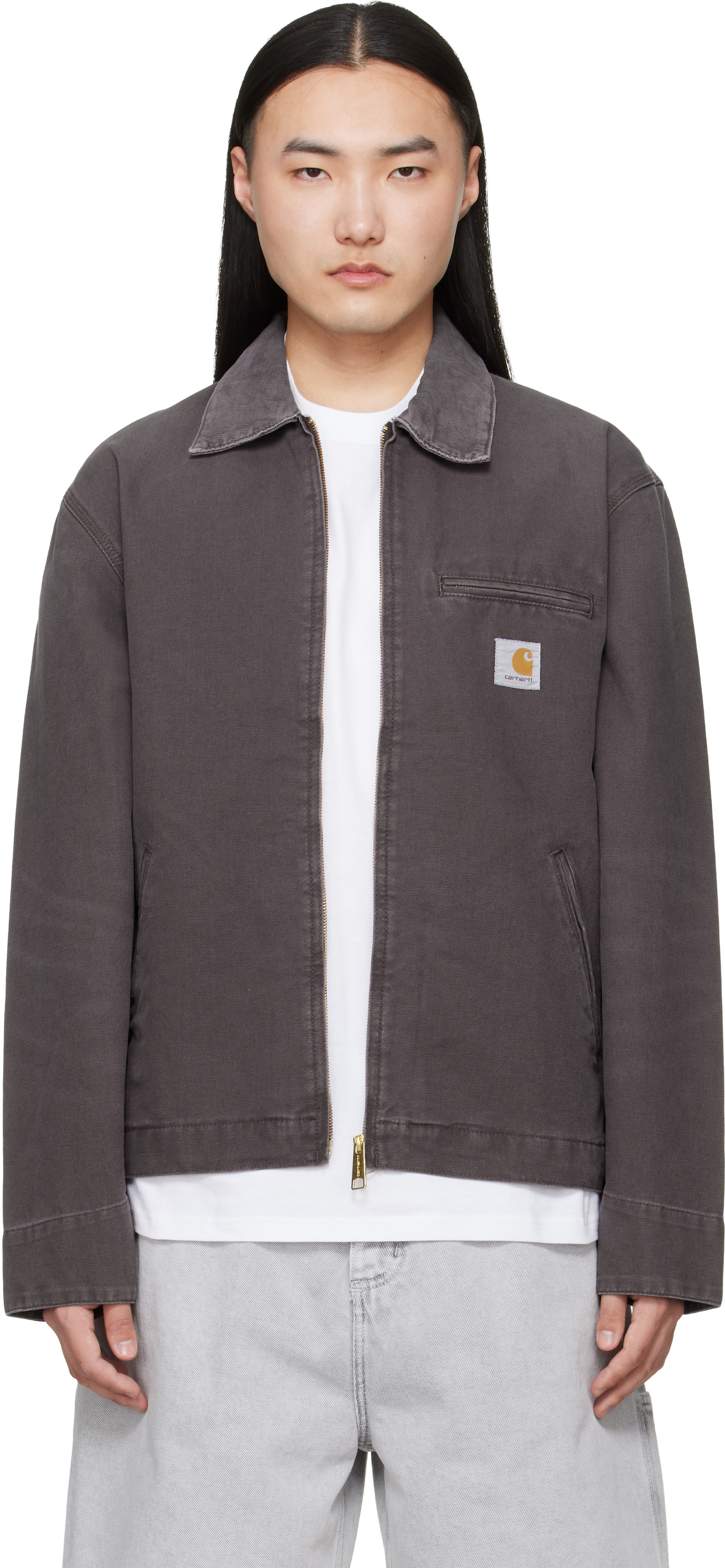 Carhartt Work In Progress: Brown Detroit Jacket | SSENSE