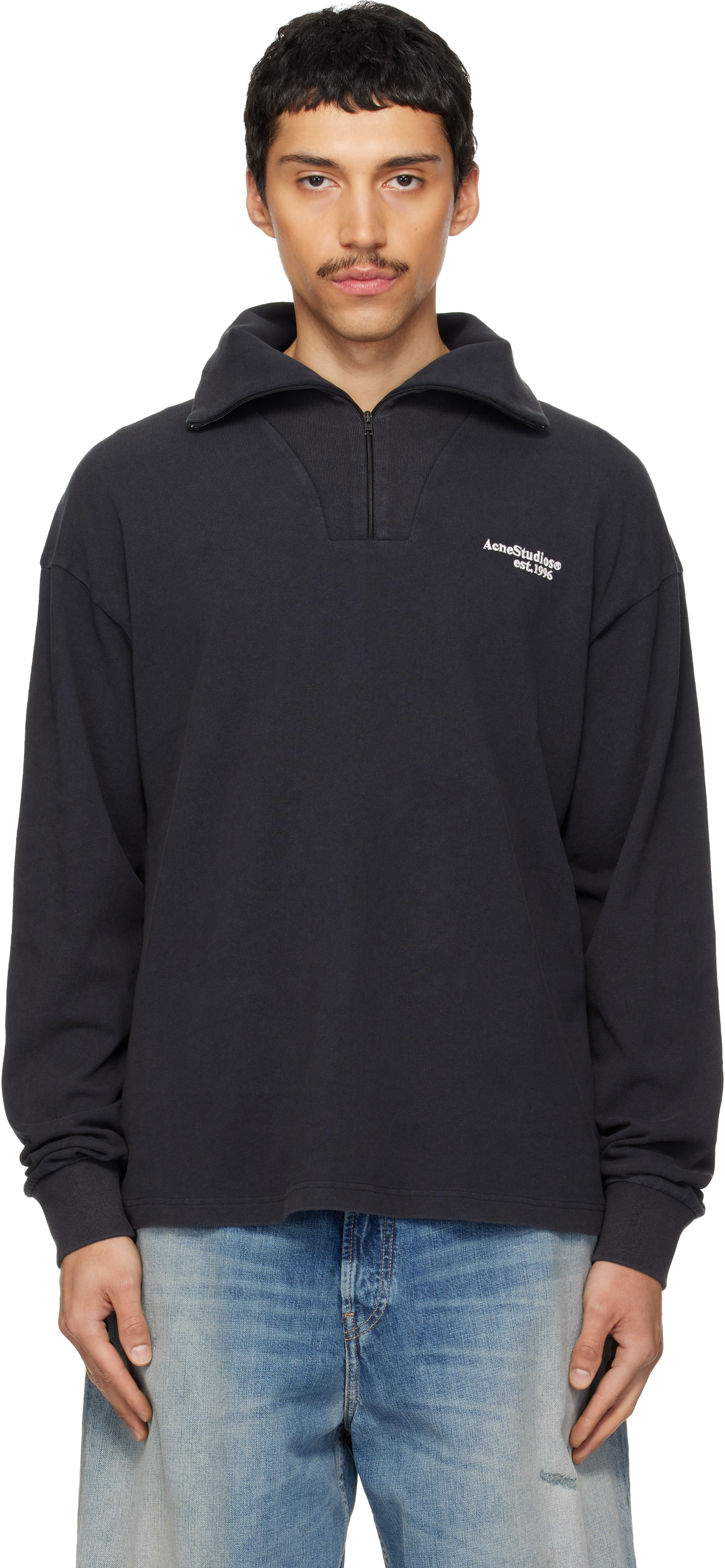 アクネ ニット Zora Multicolor Yarn Sweater by Acne Studios- La Garçonne