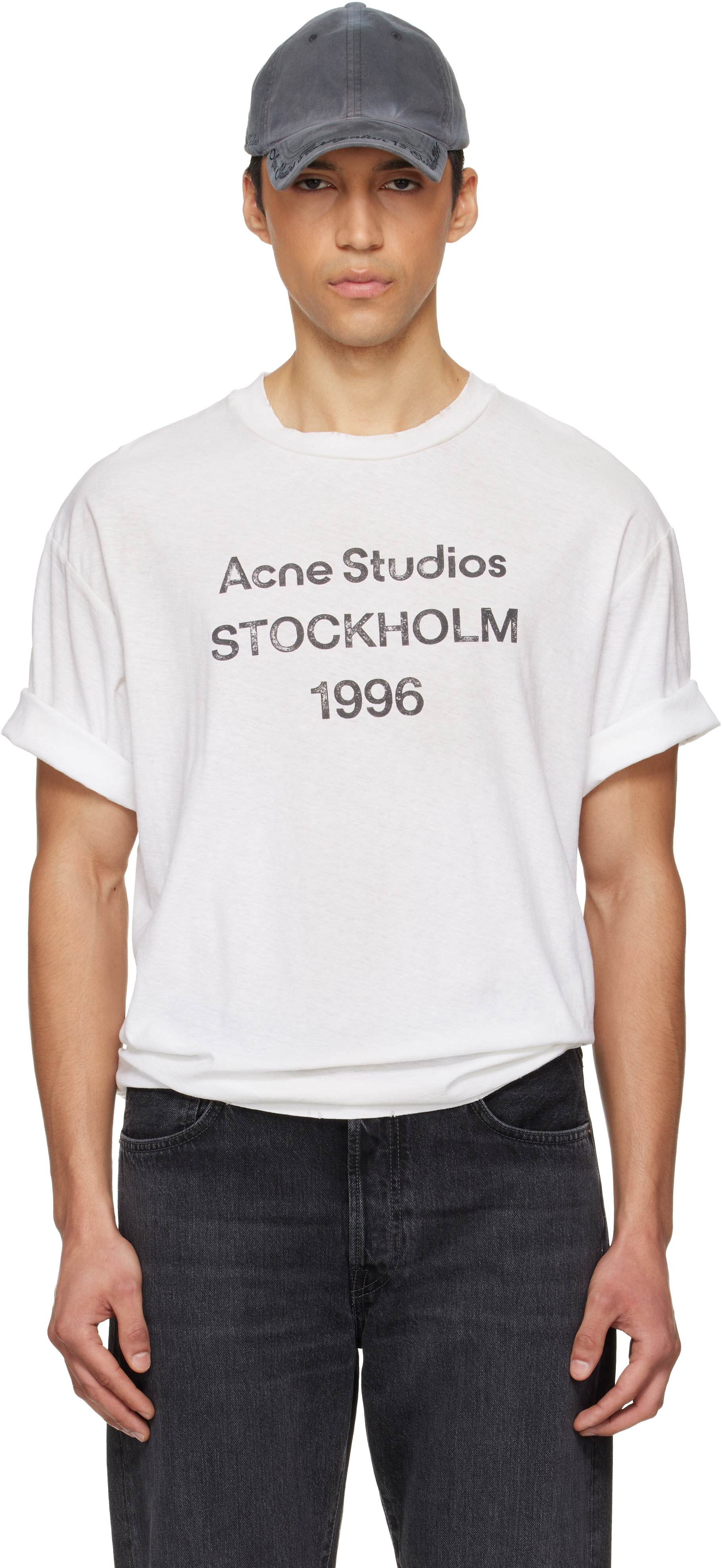 アクネストゥディオズ Acne Studios ALBION POP オープンカラーシャツ 34｜オフホワイト トップス【2400014897555】 Acne Studios - アクネストゥディオズ Acne Studios ALBION POP