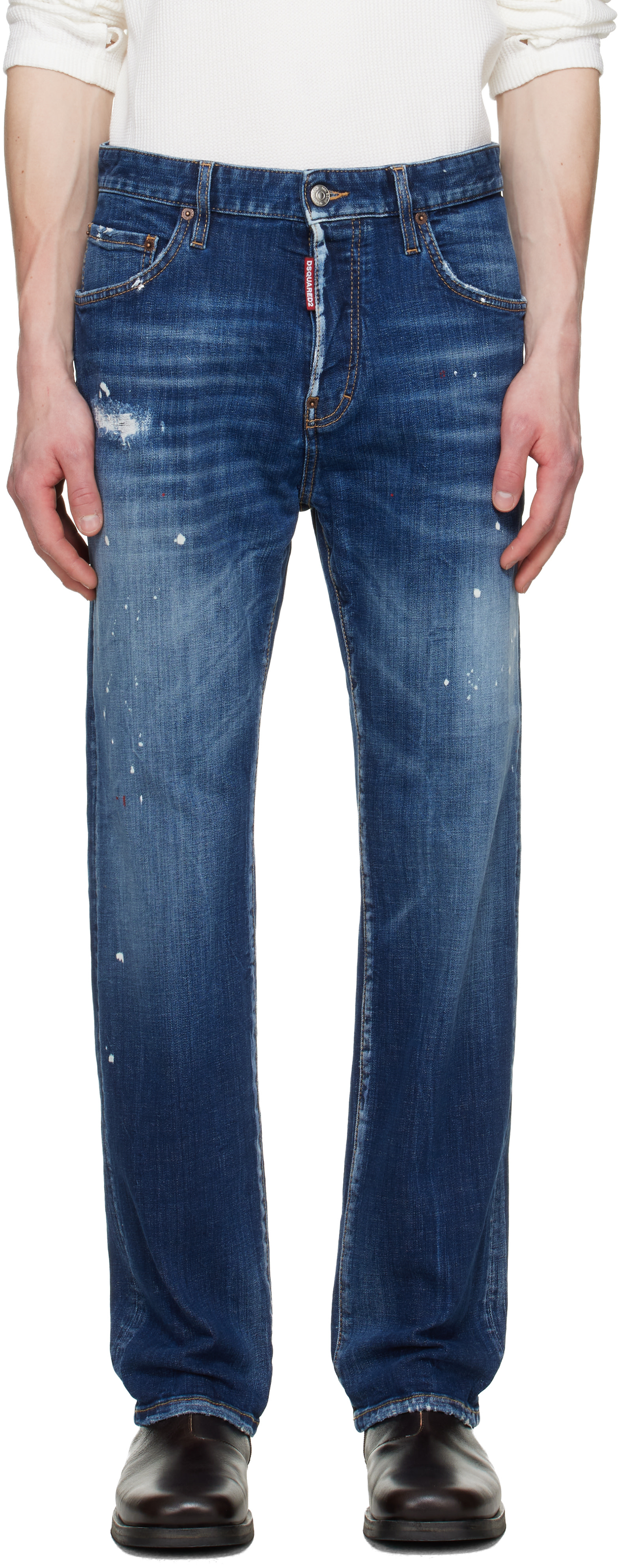 Dsquared2: Blue 642 Jeans | SSENSE