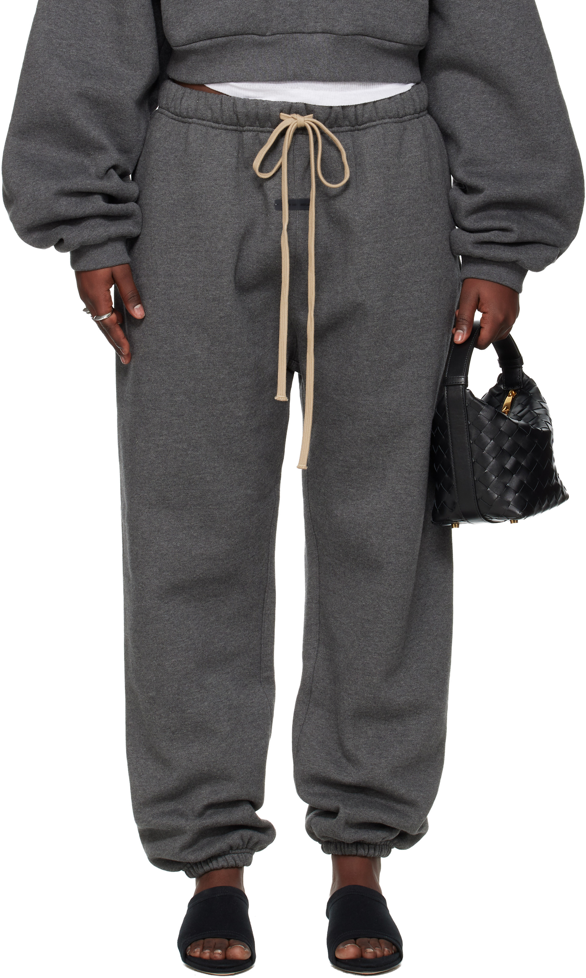 Fear of God ESSENTIALS: Gray Holiday Classic Lounge Pants | SSENSE