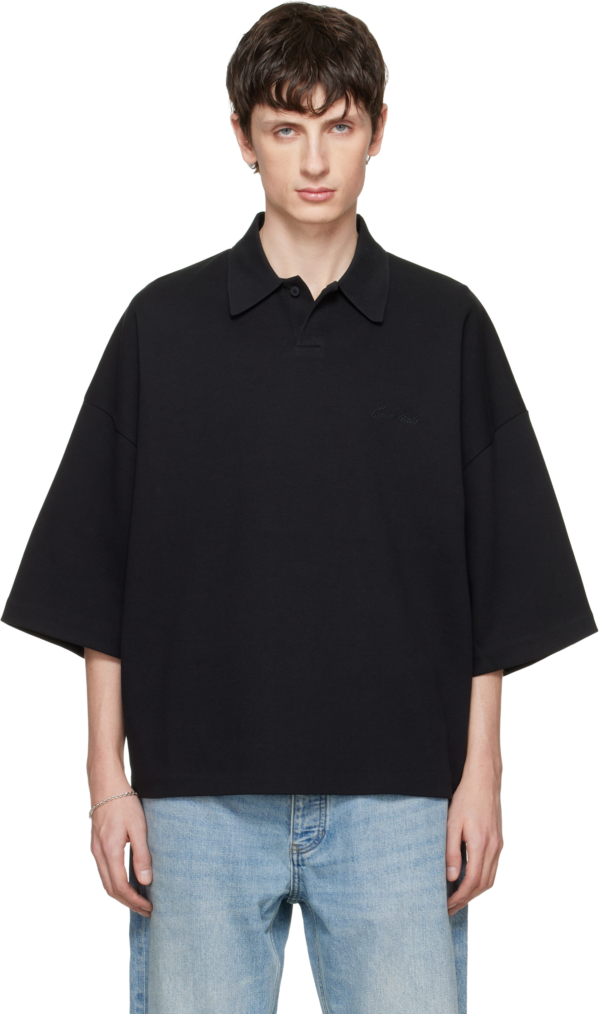 メンズ用 Fear of God ESSENTIALS ポロシャツ | SSENSE 日本