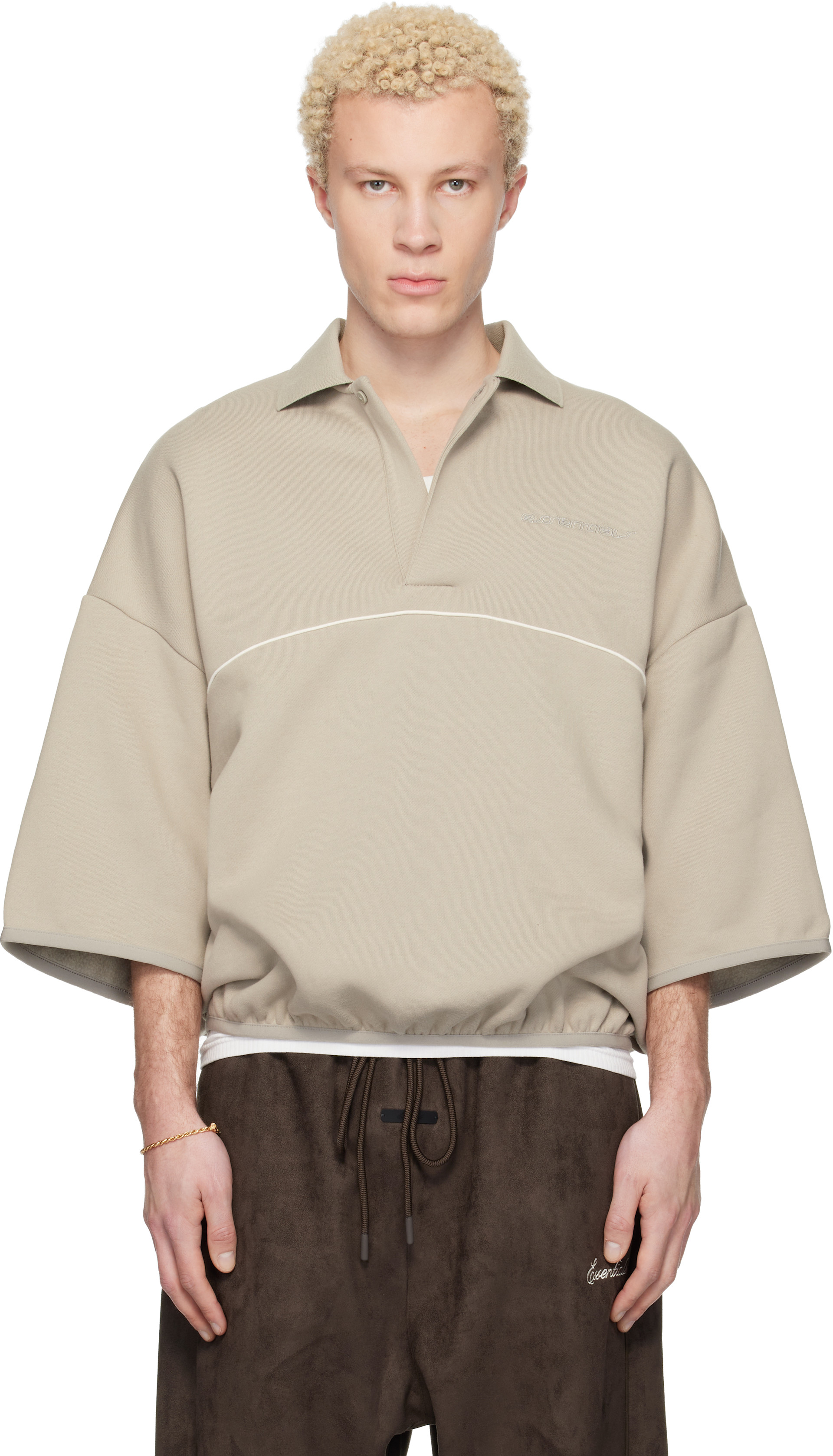 fear of god 24ss ESSENTIALS ポロシャツ フィアオブゴッド fog essentials ポロシャツ メンズ 正規品 FEAR OF