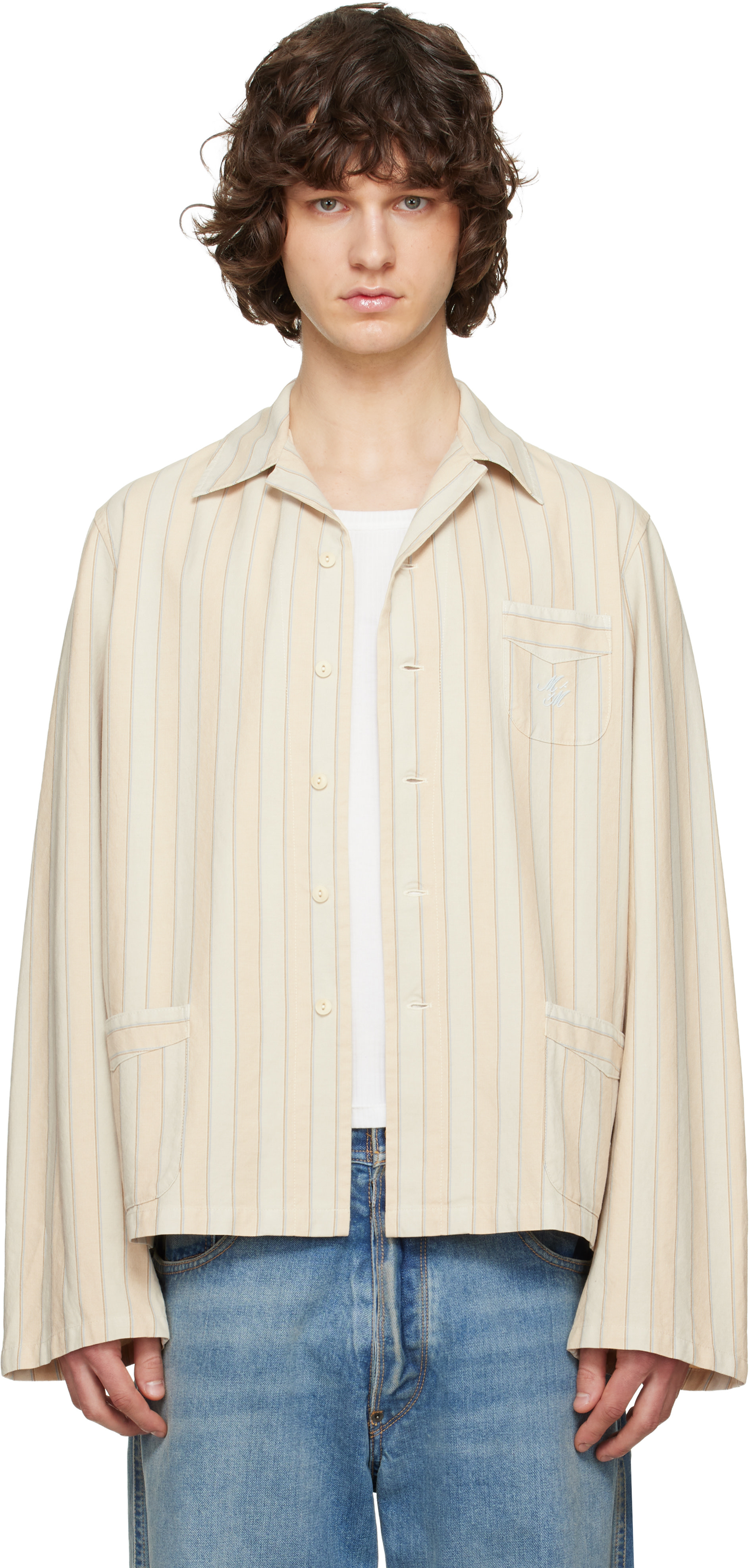 メンズ用 Maison Margiela シャツ | SSENSE 日本