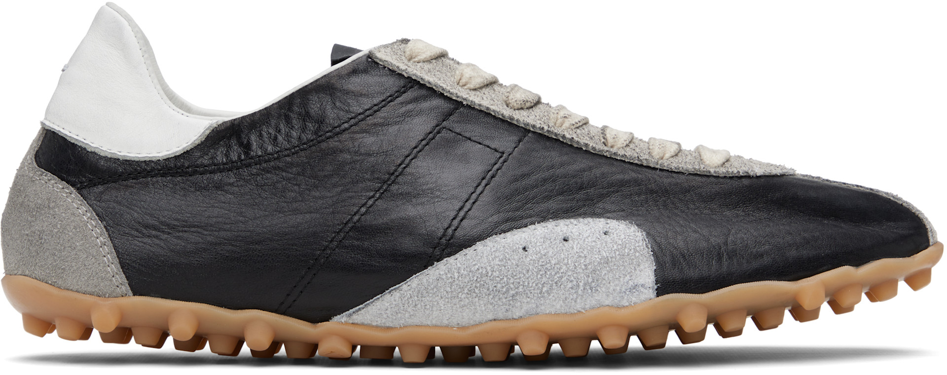 Maison Margiela: Black Sprinters Sneakers | SSENSE