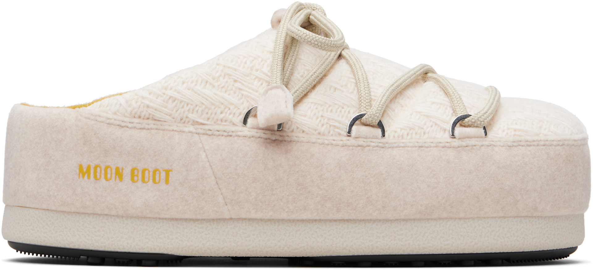 Guest in Residence: Off-White Moon Boot Edition EVX Knit Mule