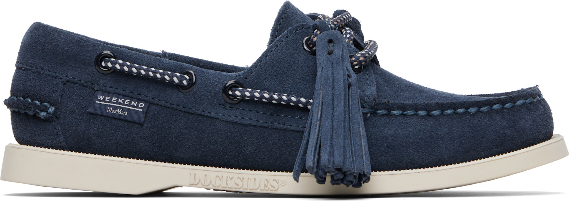 Weekend Max Mara: ネイビー Sebagoエディション Dockside デッキ