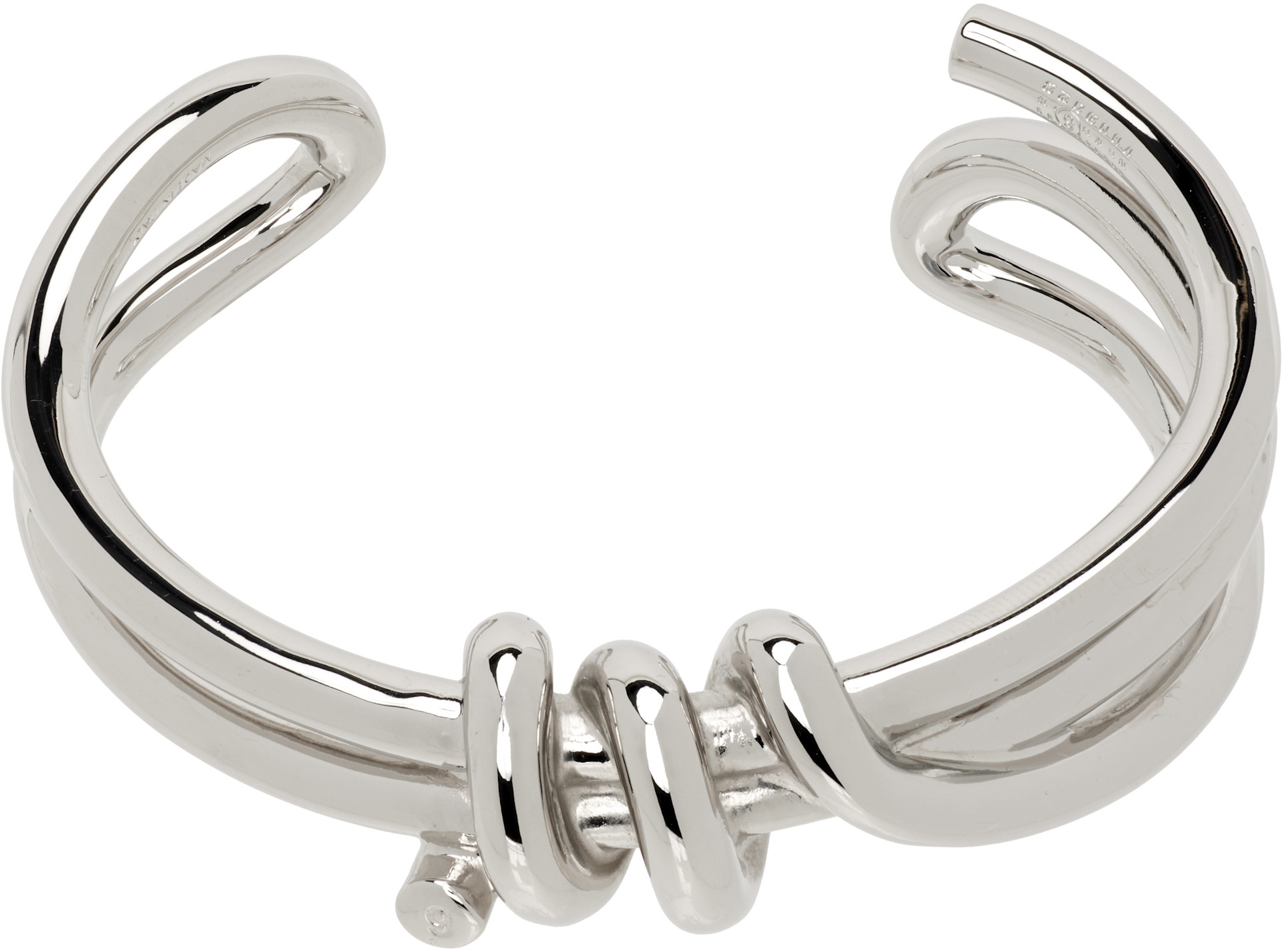 MM6 Maison Margiela: Knotted Bracelet | SSENSE