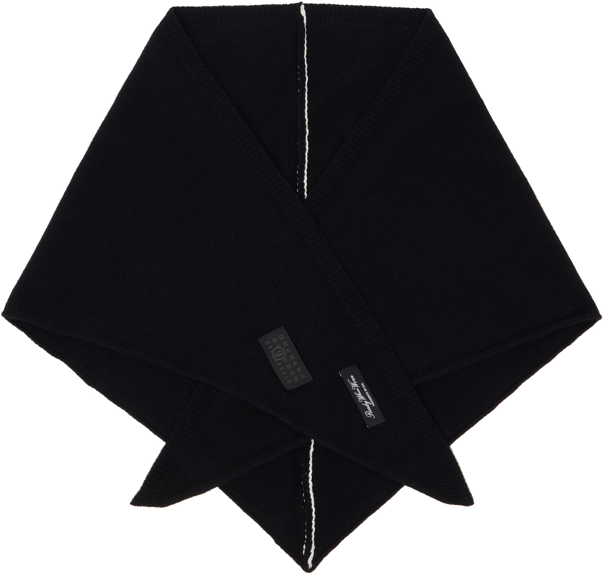 ウィメンズ用 MM6 Maison Margiela ニット マフラー | SSENSE 日本