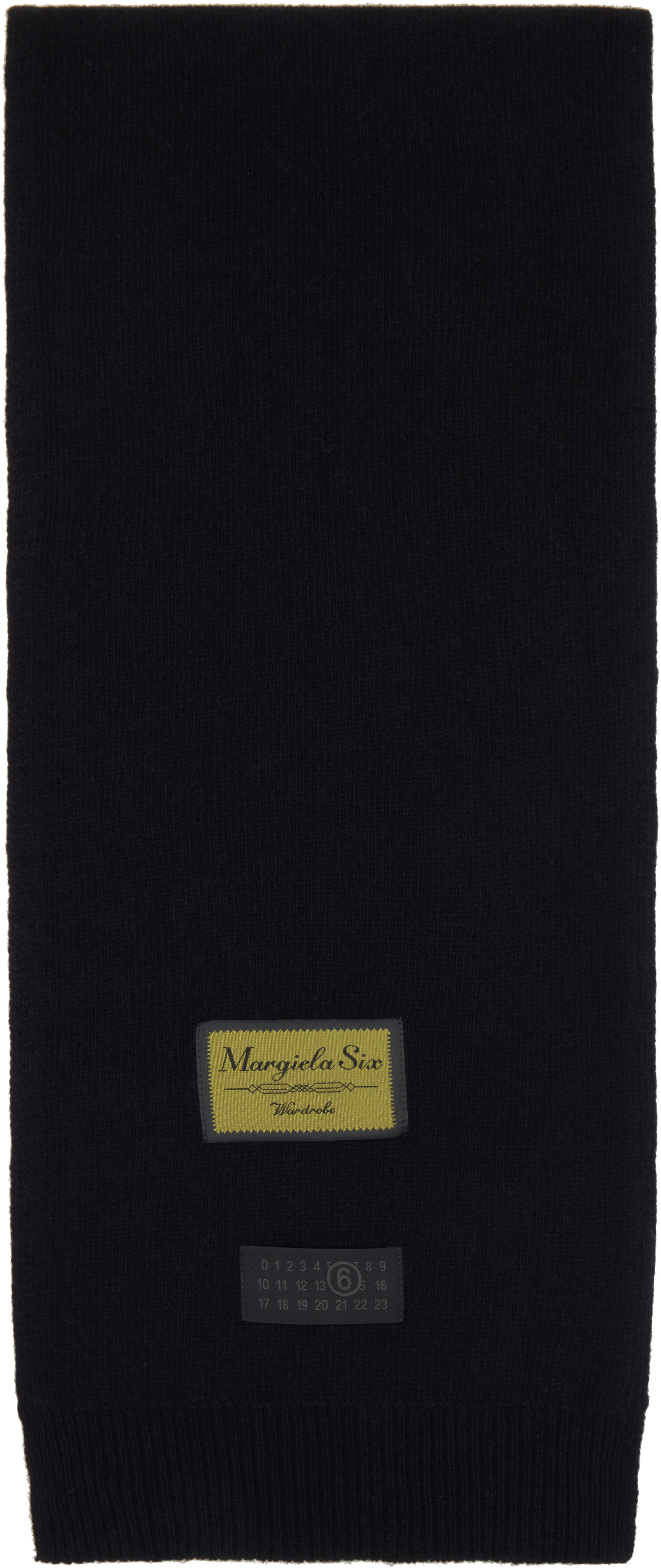 ウィメンズ用 MM6 Maison Margiela ニット マフラー | SSENSE 日本