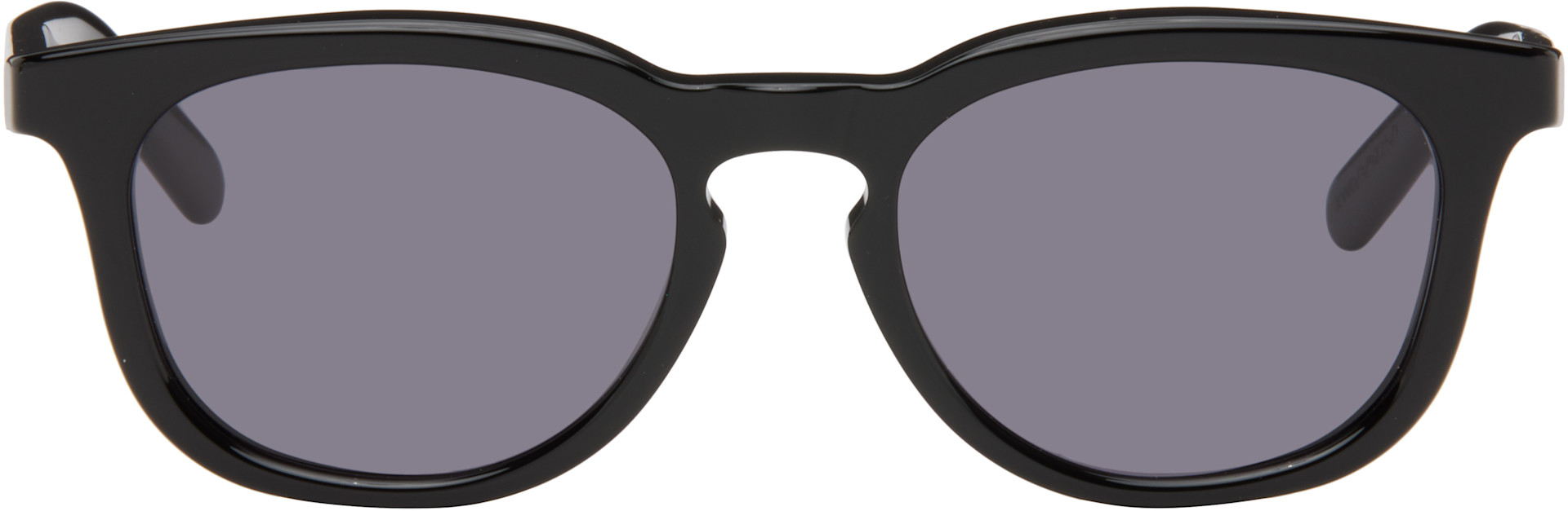 MM6 Maison Margiela: Black 3 Sunglasses | SSENSE