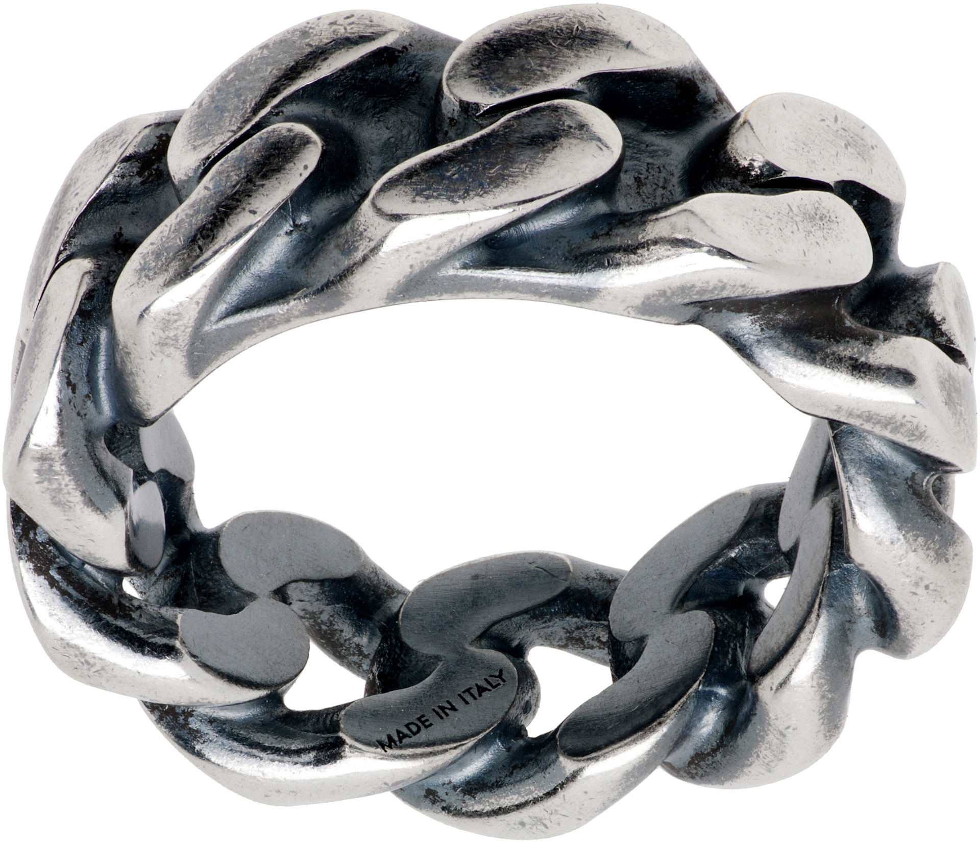 MM6 Maison Margiela: Chain Ring | SSENSE