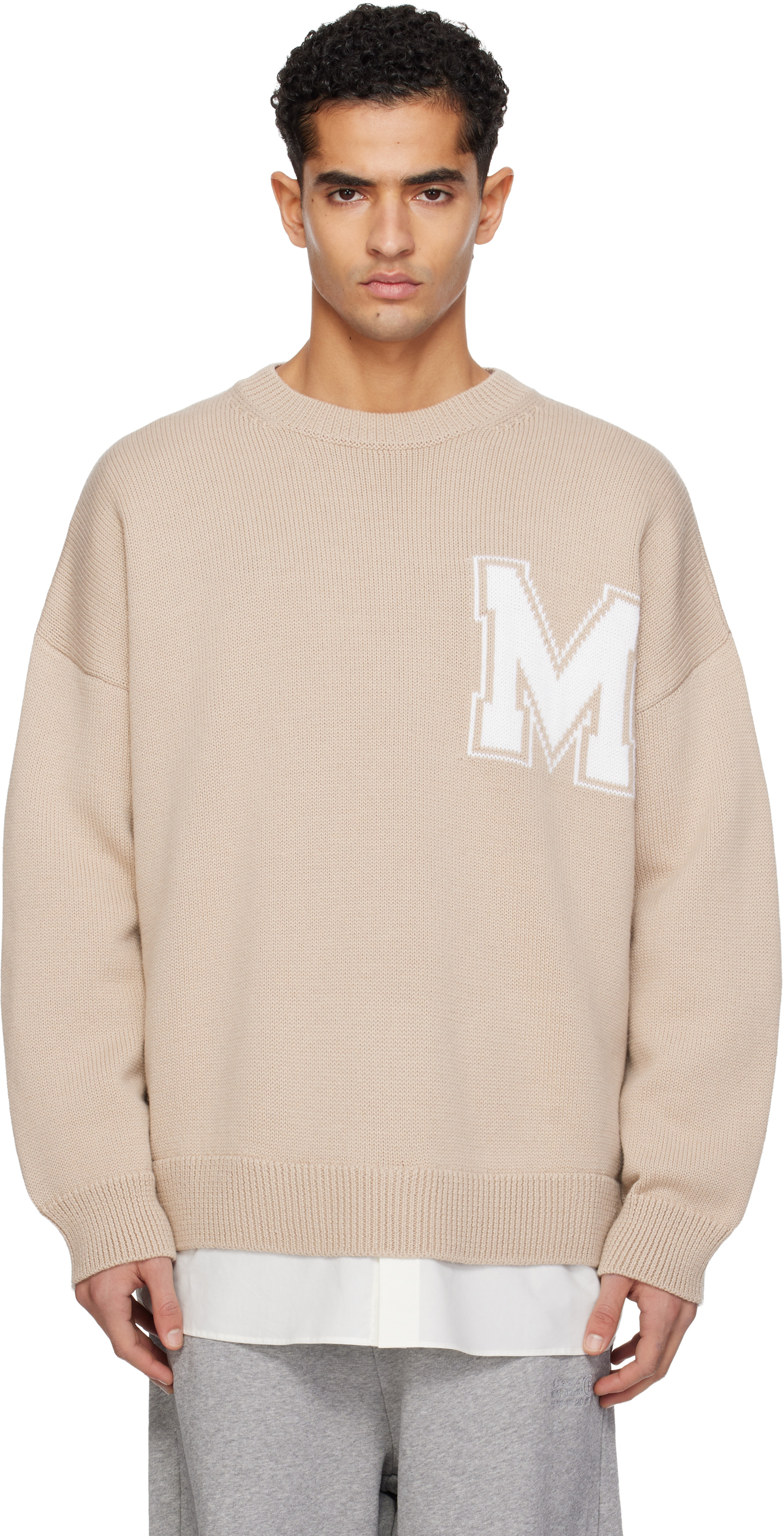 22aw mm6 Maison Margiela マルジェラ ニット MM6 Maison Margiela (エムエムシックス メゾン マルジェラ) ダメージ