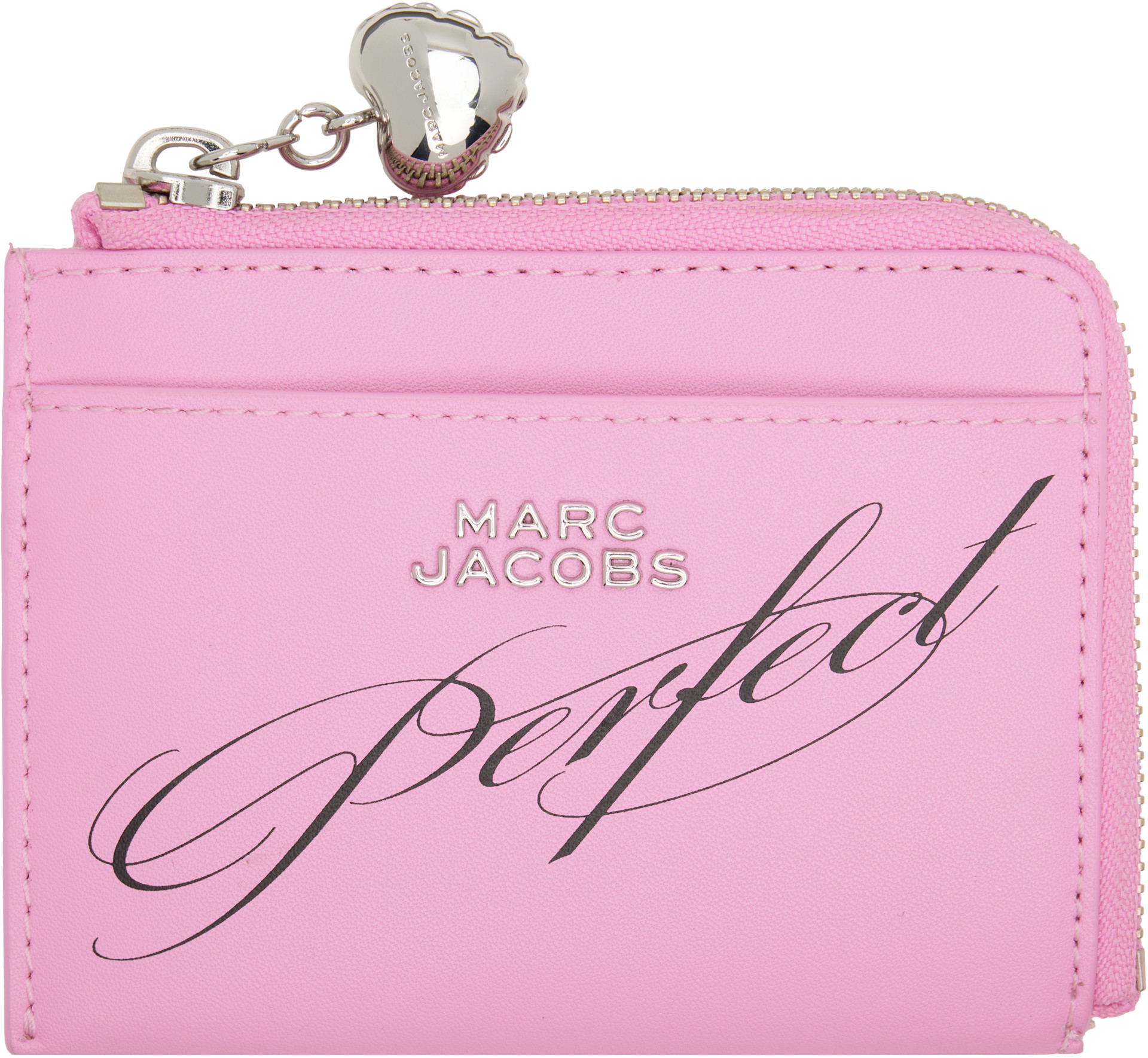 Marc Jacobs: ピンク 'The Perfect Everyday' Top ジップウォレット