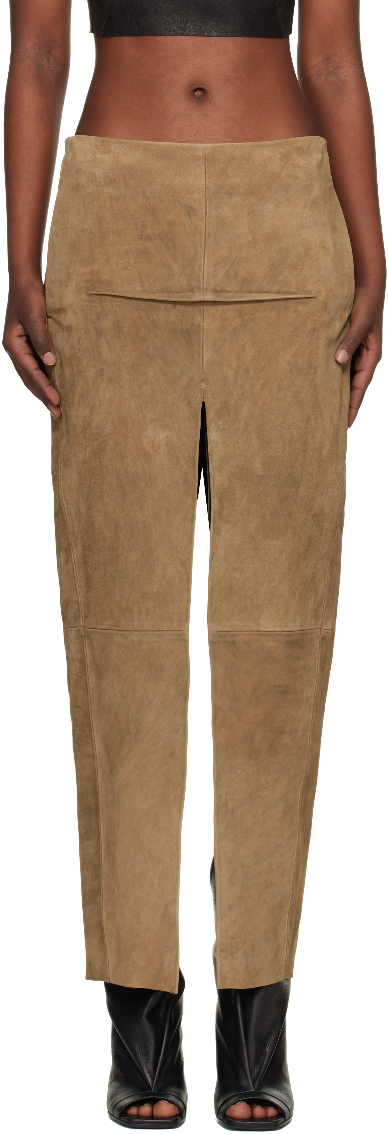 Rick Owens スウェット生地　ロングスカート ミディアムスカート ウィメンズ用 Rick Owens スカート | SSENSE 日本