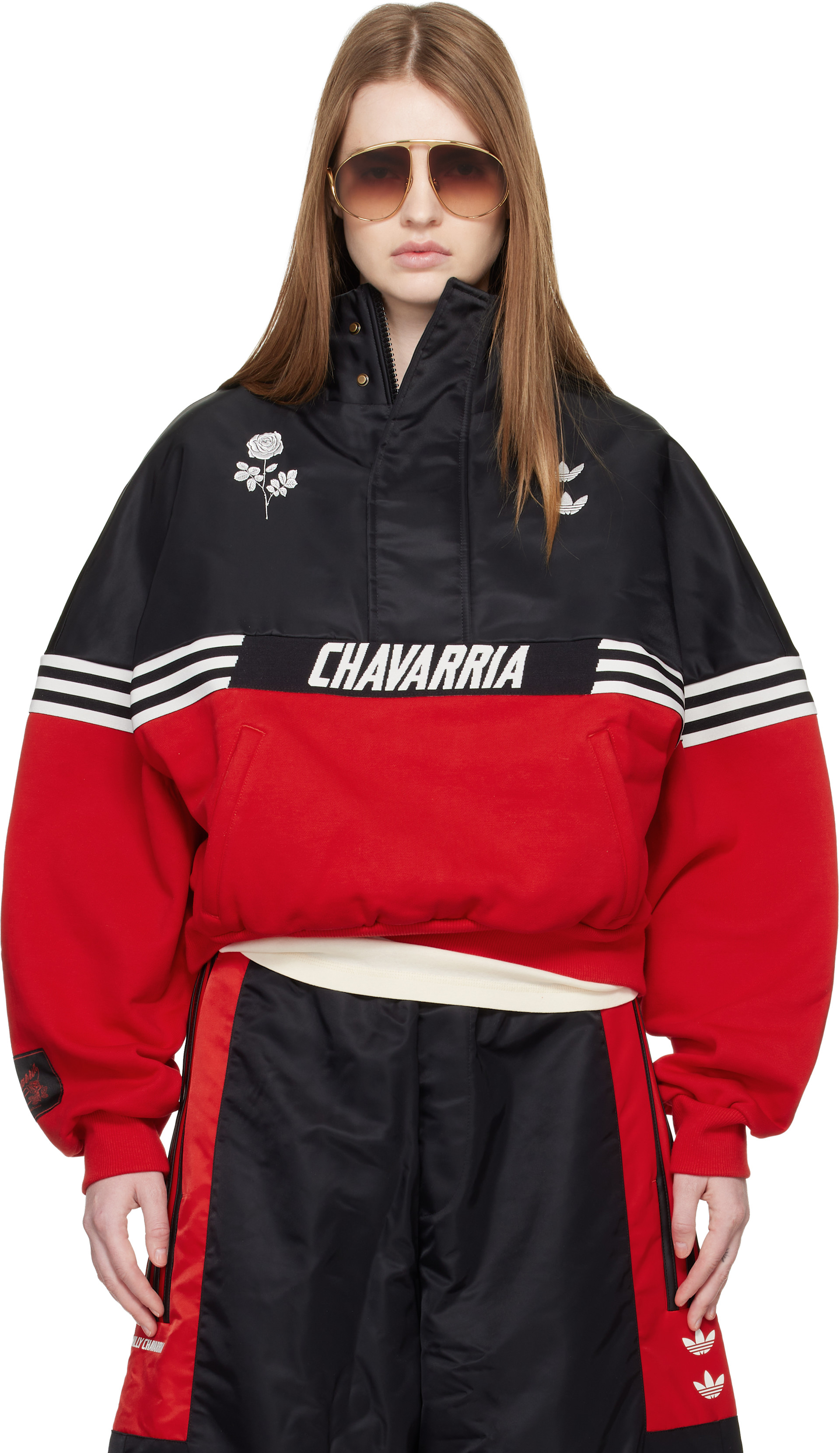 WILLY CHAVARRIA: Black & Red adidas Originals Edition Gomez Half 