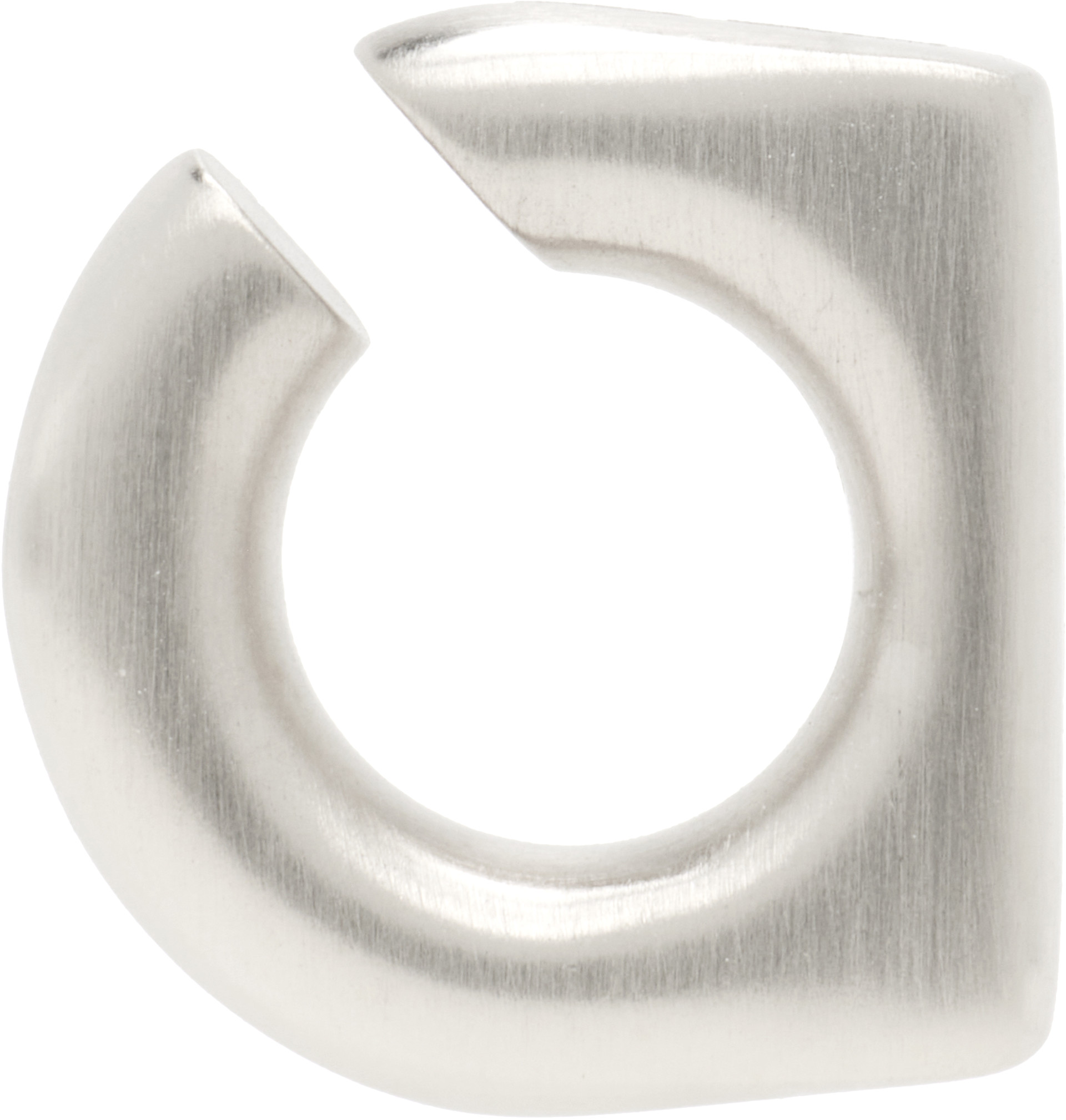 Rick Owens: Round Prong Ear Cuff | SSENSE