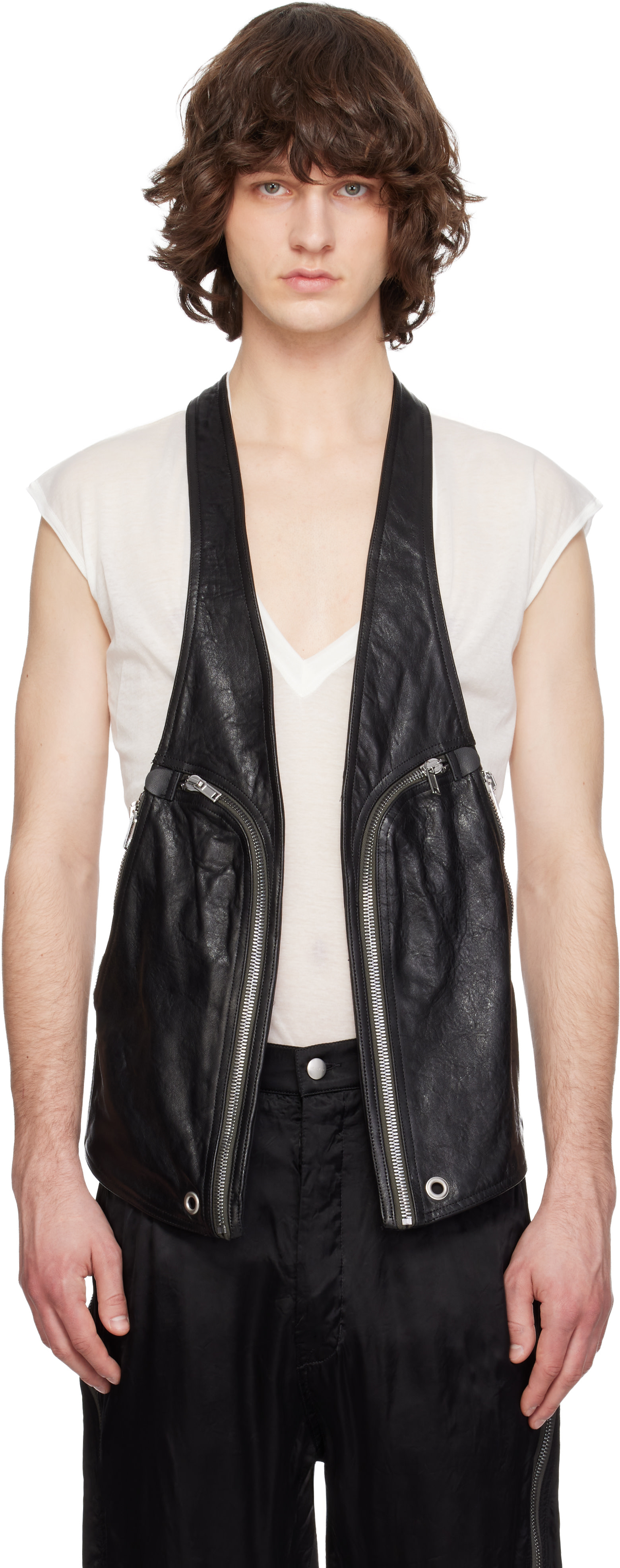 メンズ用 Rick Owens ベスト | SSENSE 日本
