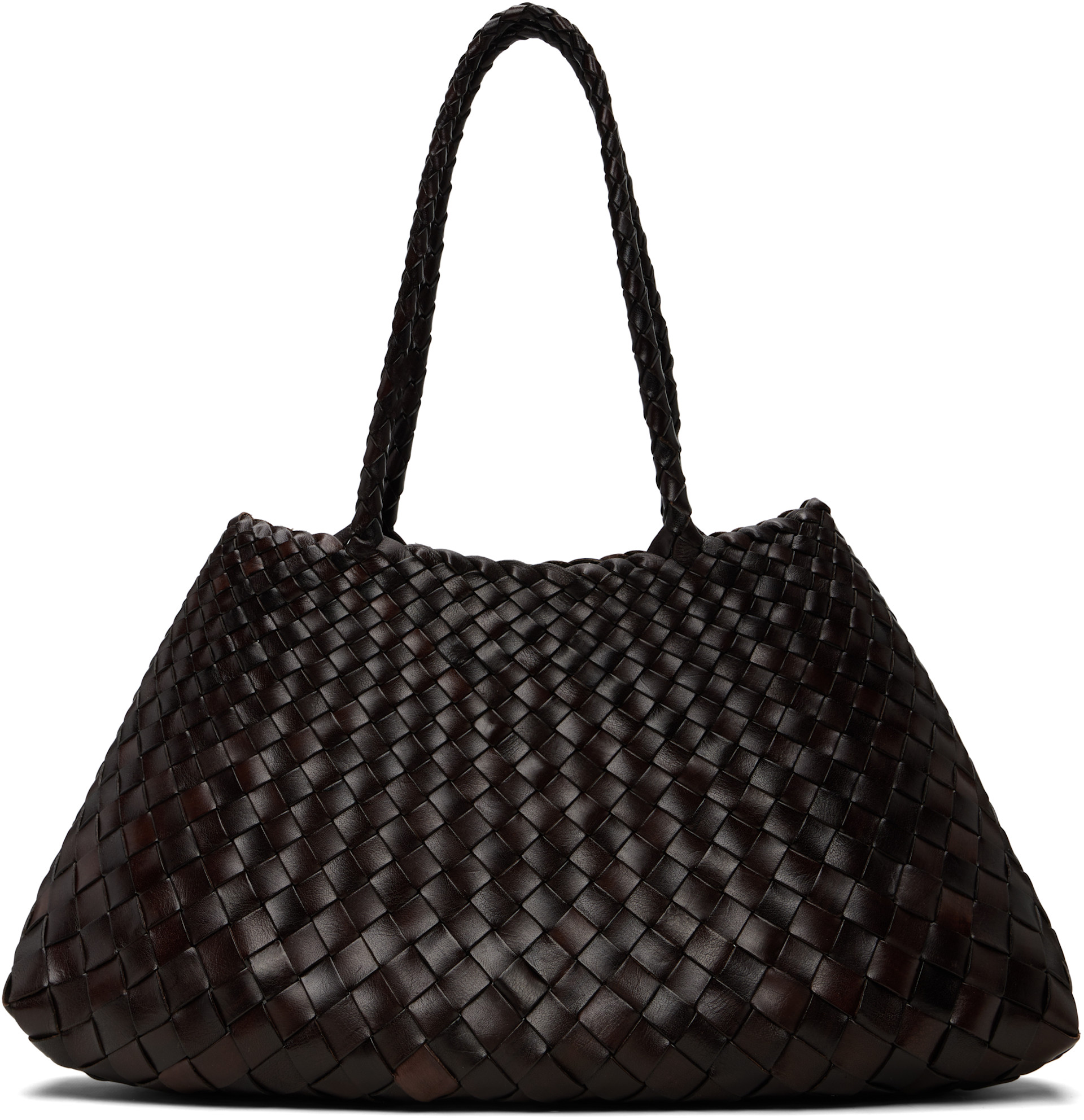 Dragon Diffusion: Brown Santa Croce Big Tote | SSENSE