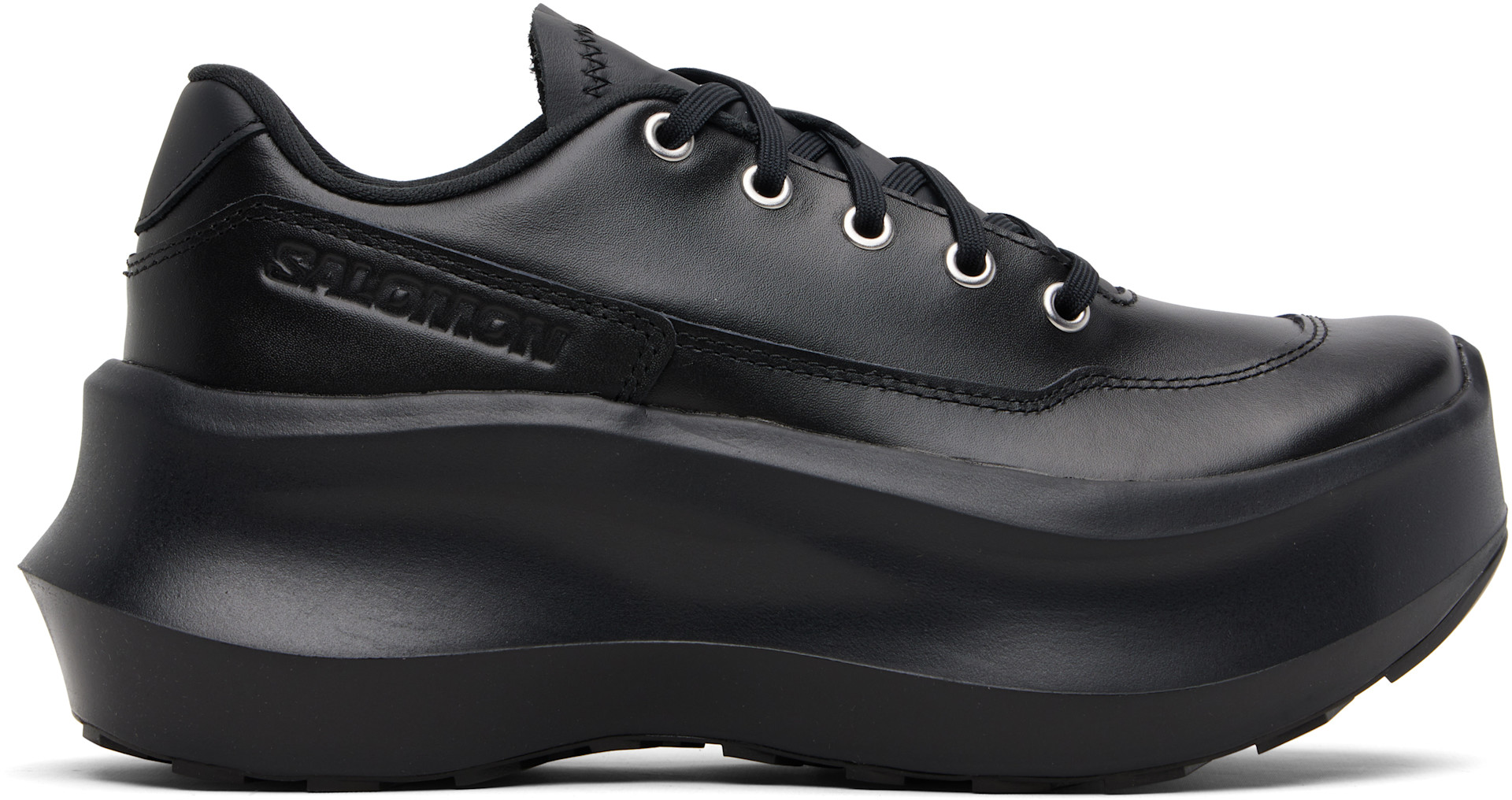Comme des Garçons: ブラック Salomonエディション SR811 Platform V2