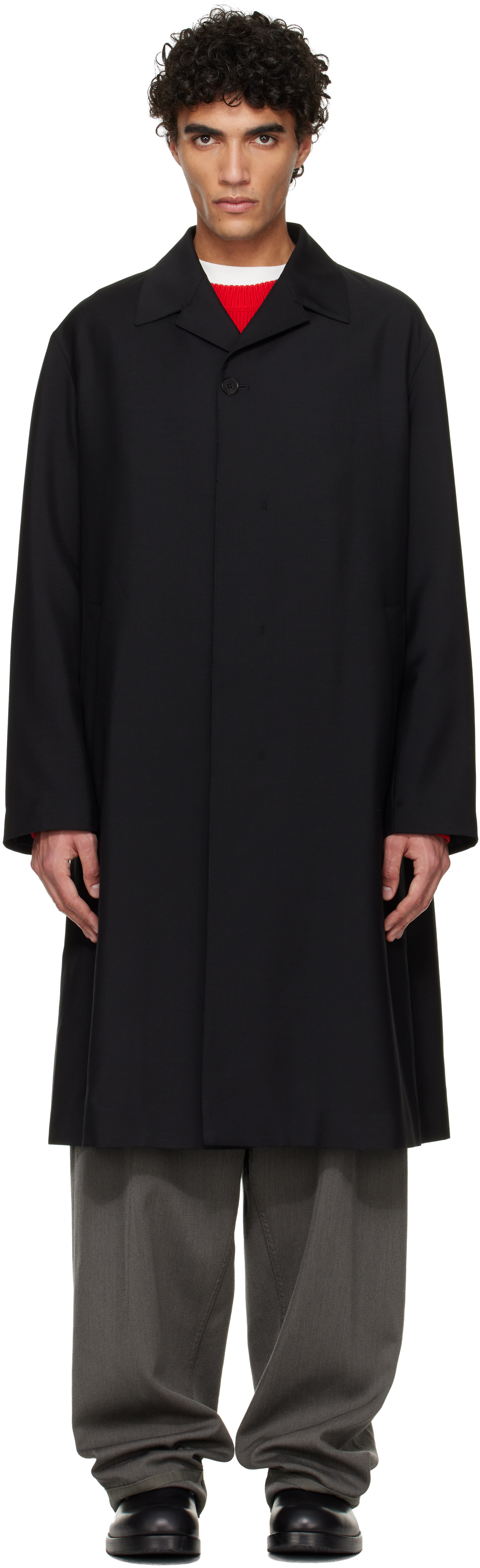 ジャケット・アウター JIL SANDER cashmere jacket Jil Sander // Black Cashmere & Silk Light Jacket – VSP Consignment