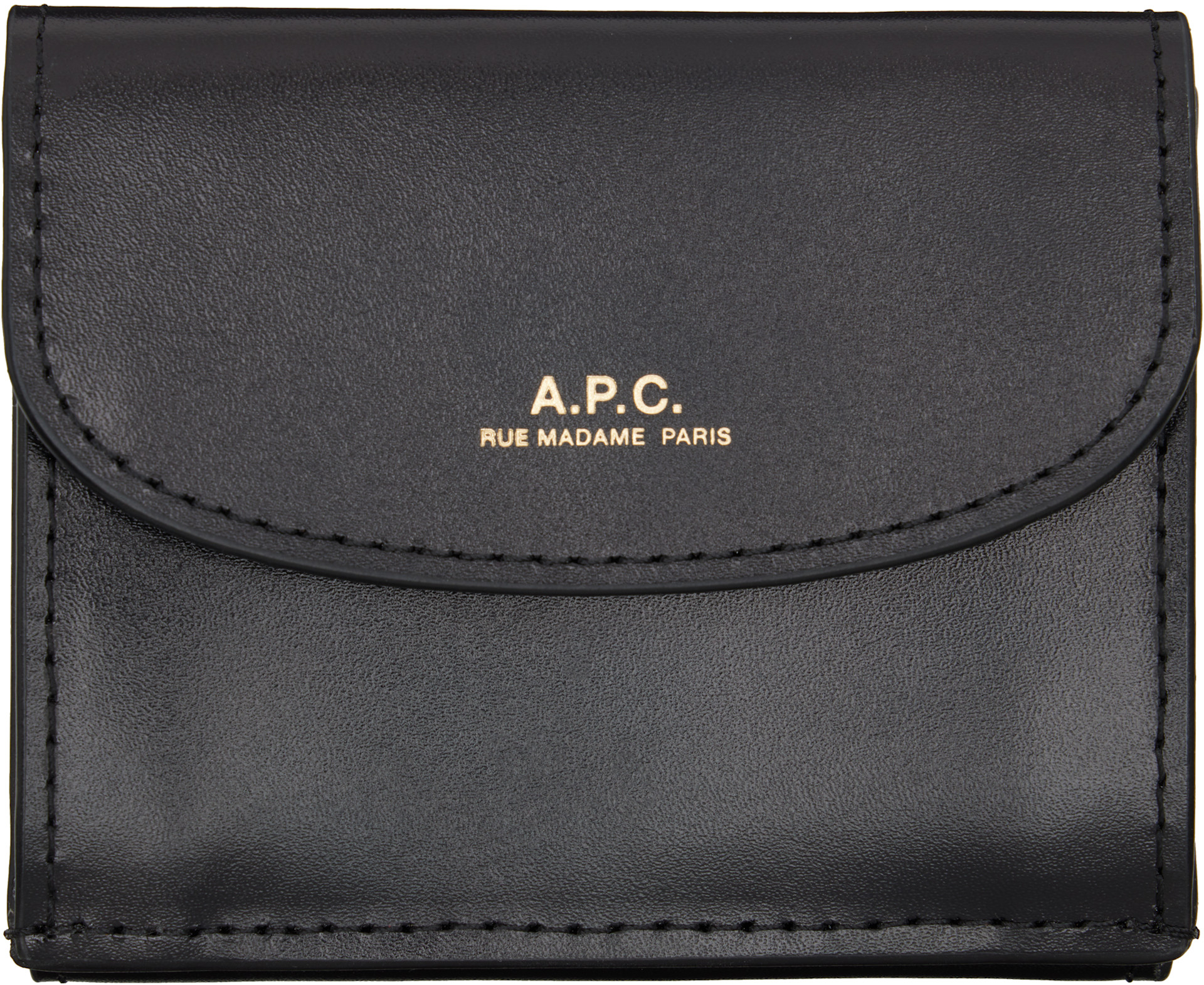 APC 財布 A.P.C.: ブラウン Chelsea ジップウォレット | SSENSE 日本