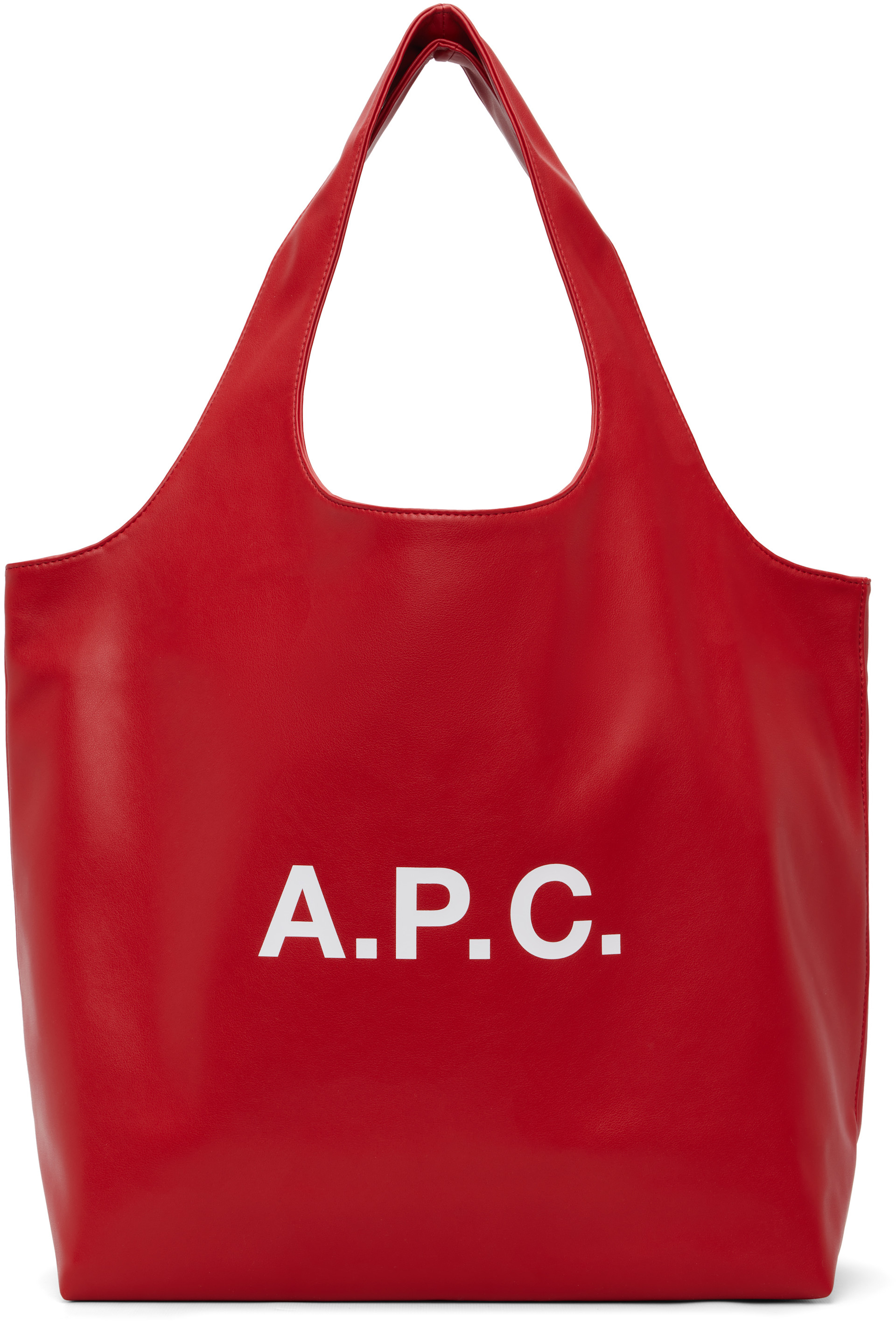 A.P.C.: レッド Ninon トートバッグ | SSENSE 日本