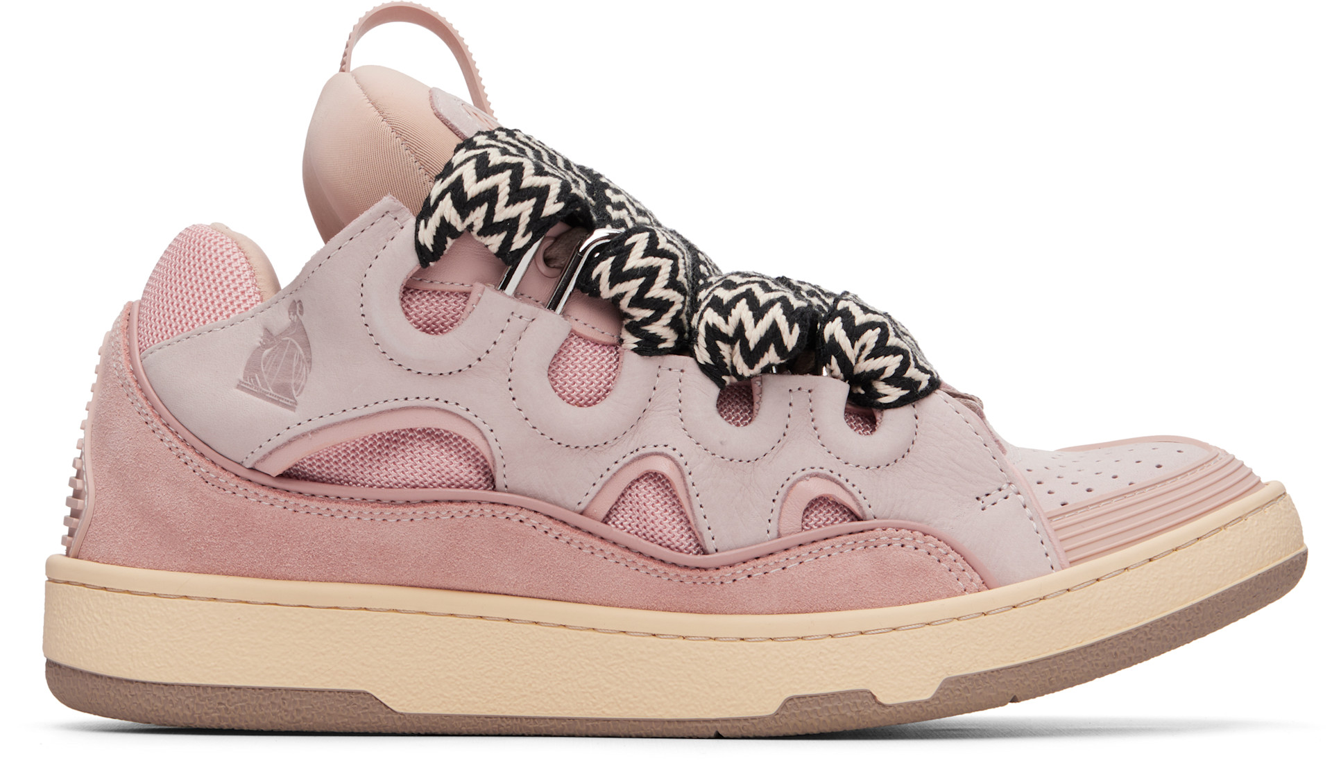 Lanvin: Pink Curb Sneakers | SSENSE