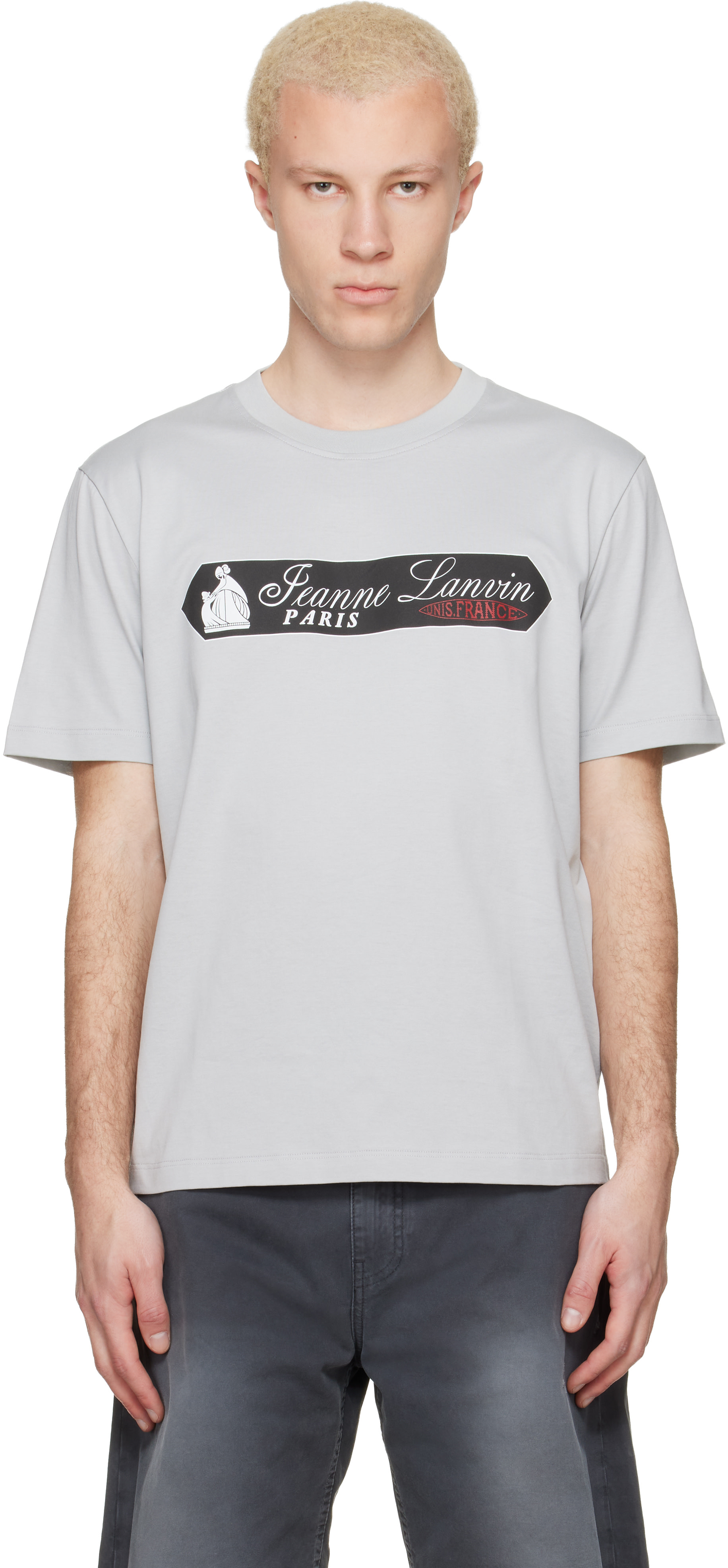 LANVIN グレー スポーツシャツ Latest Lanvin Collection for Men | SSENSE Netherlands