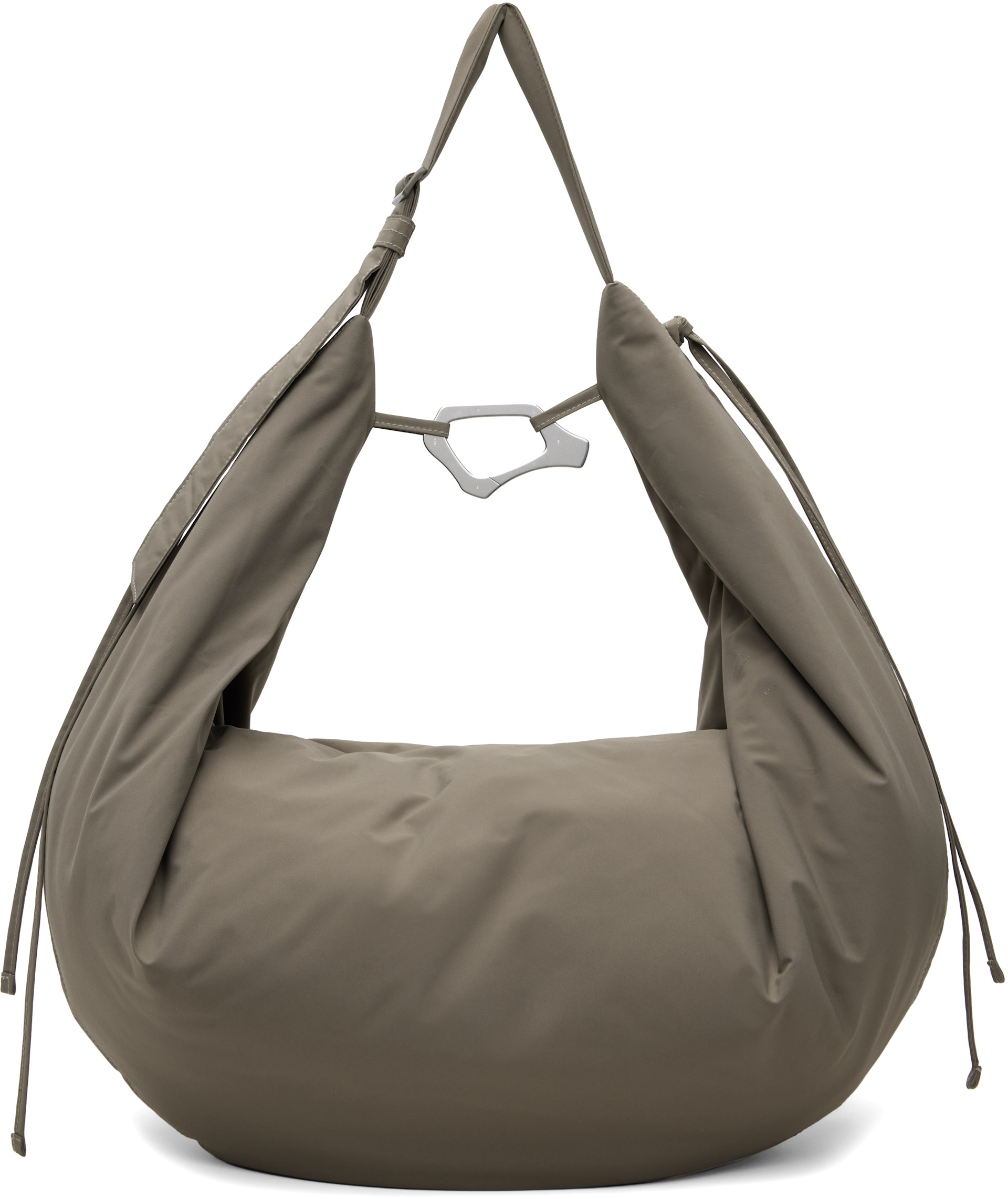バッグ Heliot Emil shoulder bag HELIOT EMIL: Gray Cauda Bag | SSENSE