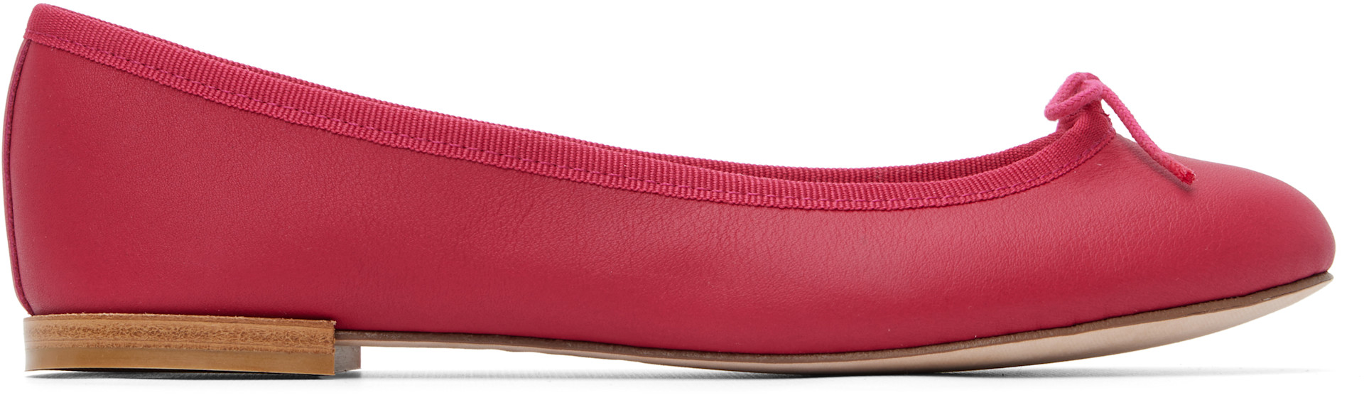 Repetto: Pink Cendrillon Ballerina Flats | SSENSE