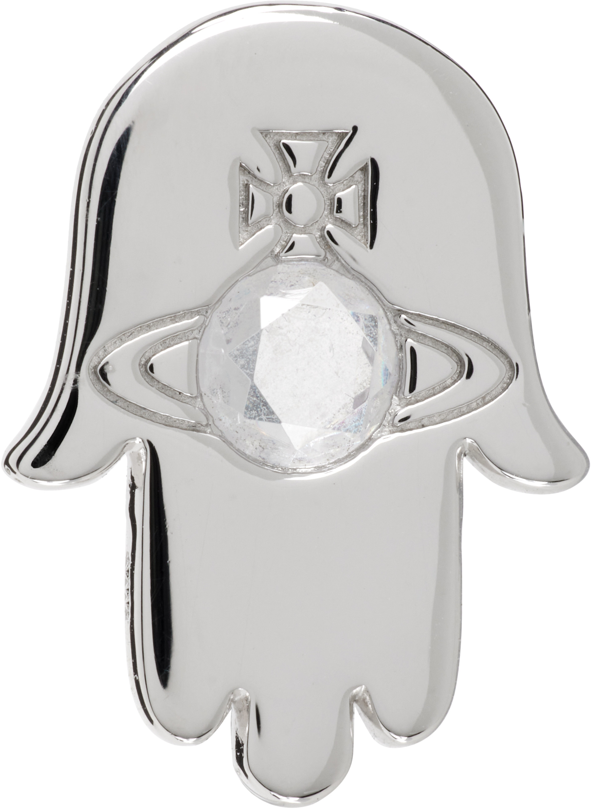 Vivienne Westwood: Man Marzio Stud Single Earring | SSENSE