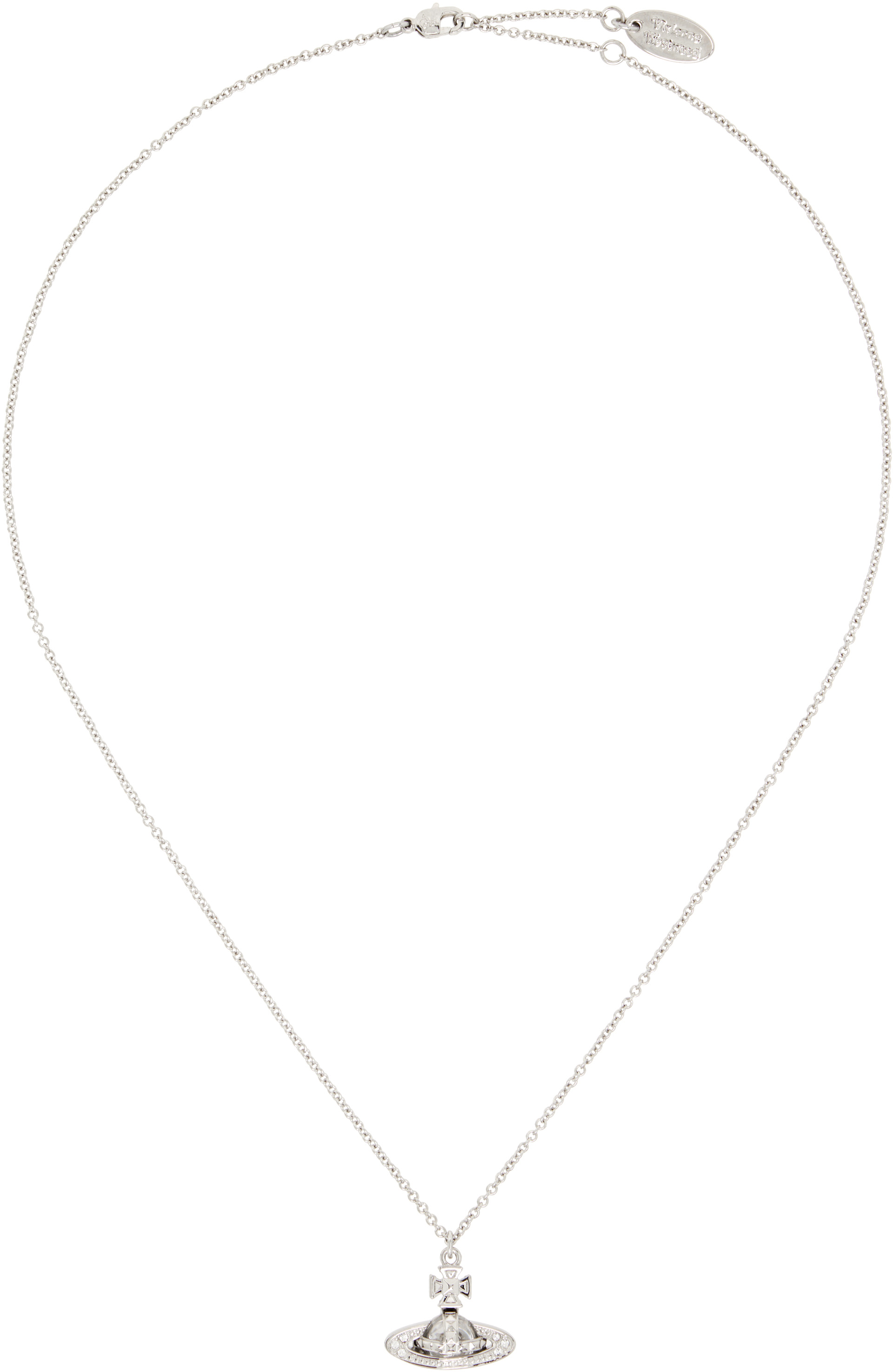 Vivienne Westwood: Pina Small Bas Relief Pendant Necklace | SSENSE