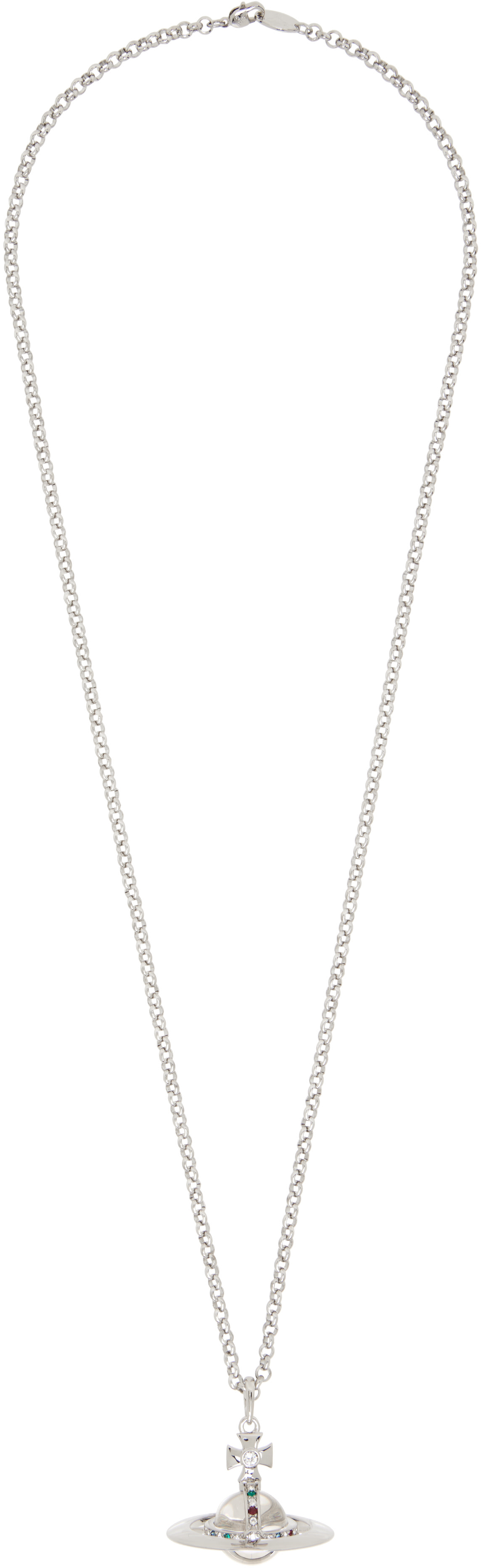 Vivienne Westwood: New Small Orb ペンダント ネックレス | SSENSE 日本