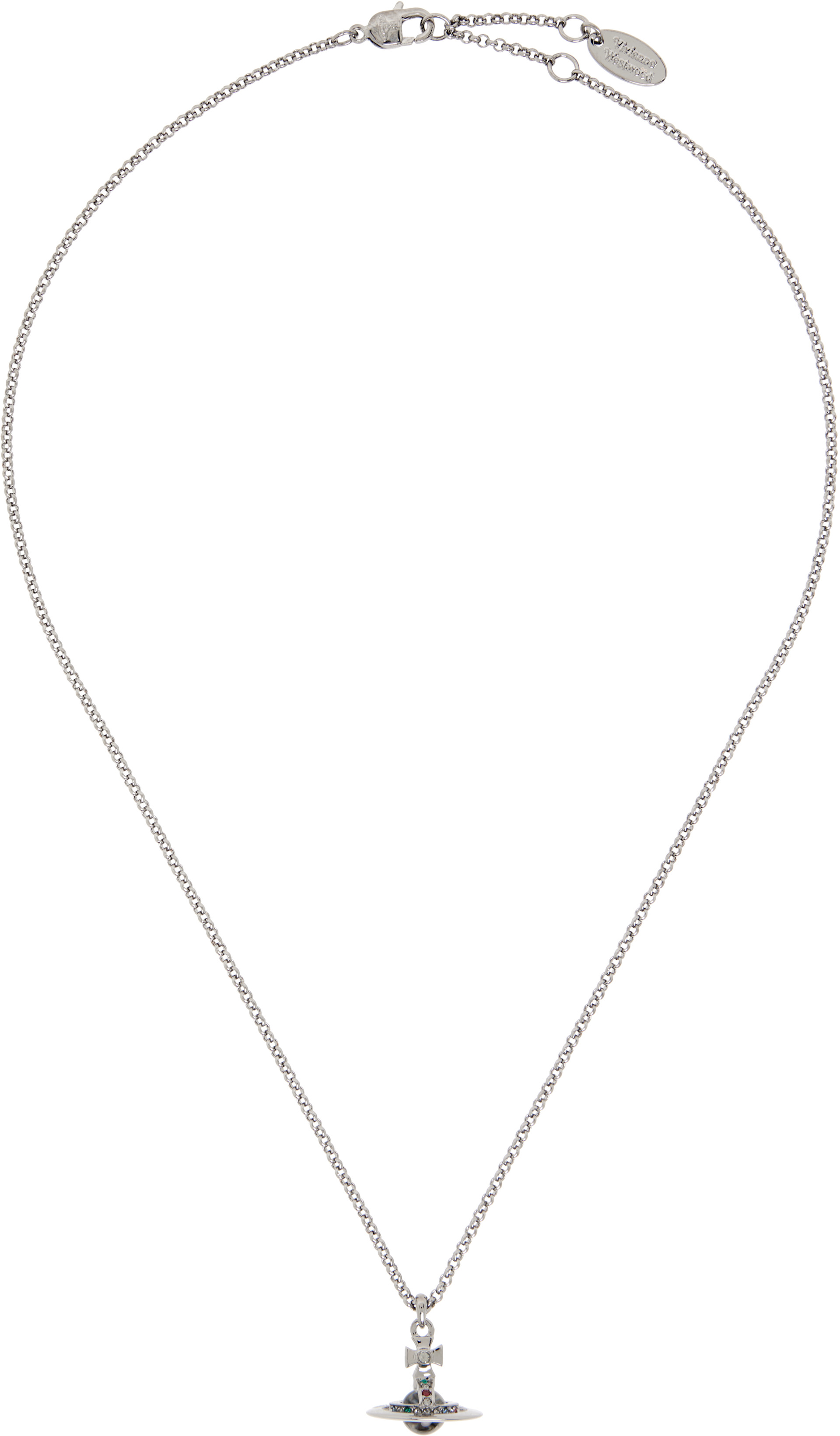 Vivienne Westwood: New Petite Orb Pendant Necklace | SSENSE