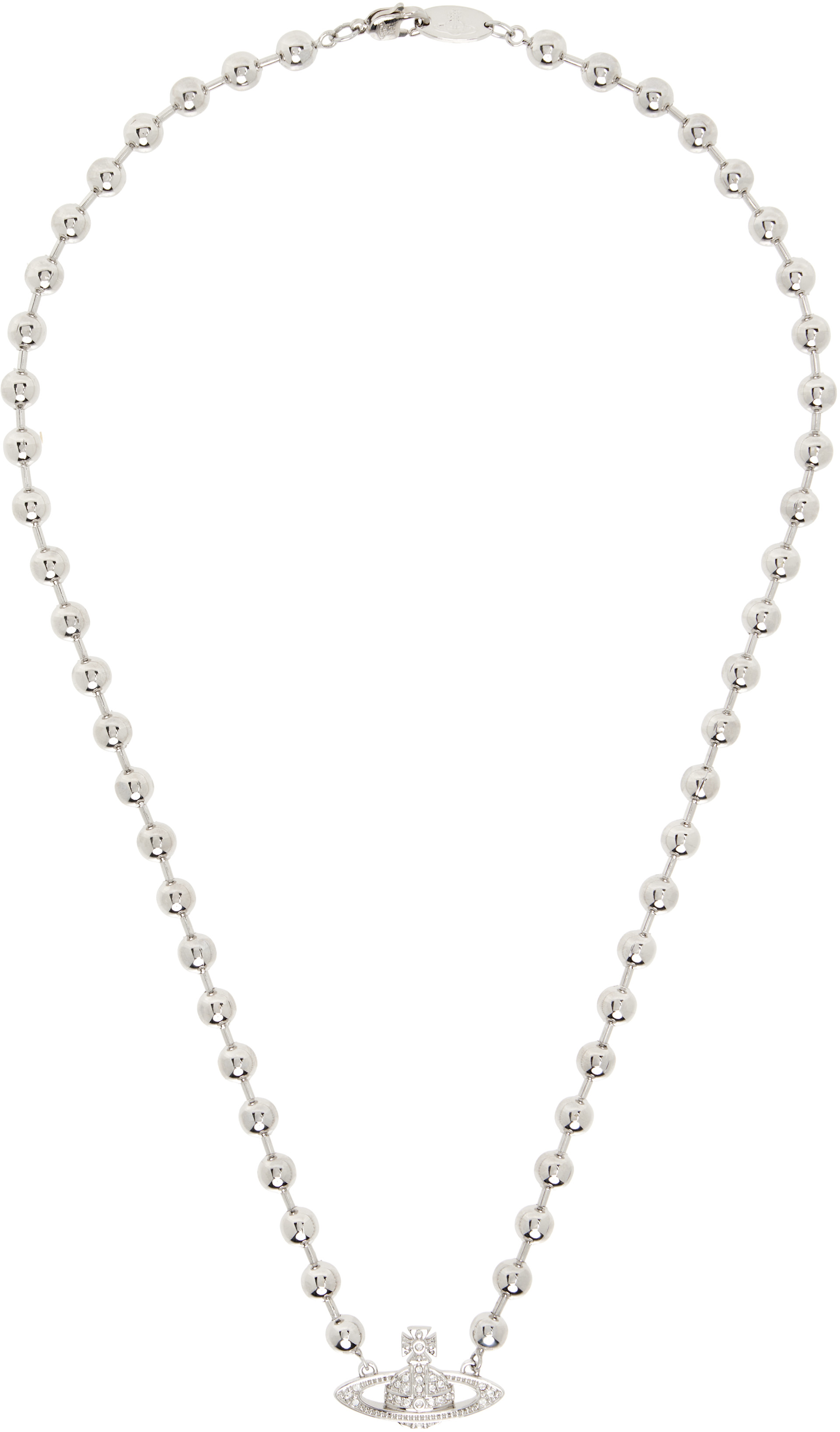 Vivienne Westwood: Thames Mini Bas Relief Necklace | SSENSE