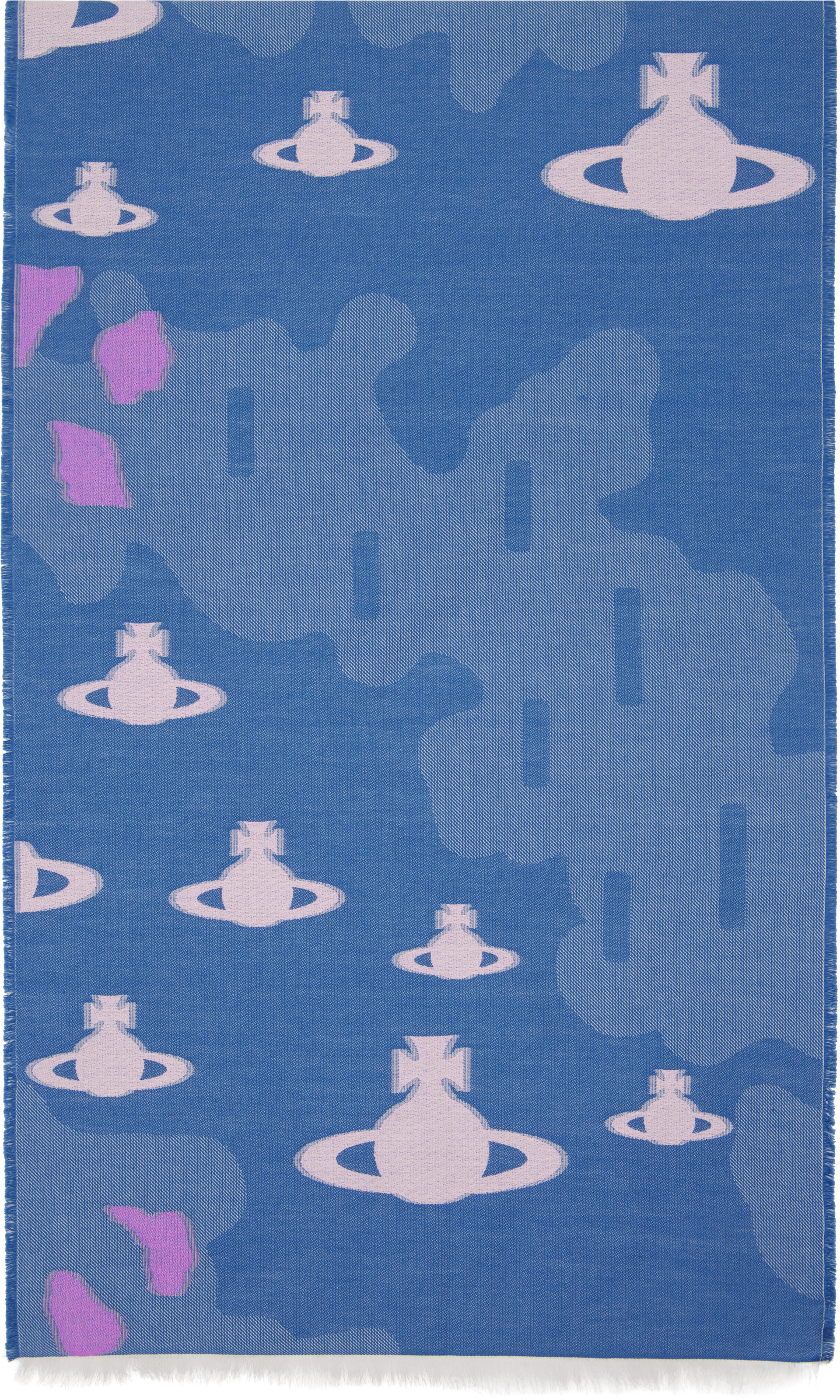 Vivienne Westwood: Blue Trial Scarf | SSENSE