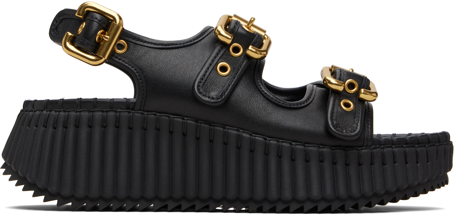 SEE BY Chloe ウッドウェッジサンダル Woodyウェッジエスパドリーユ 白 - Chloé