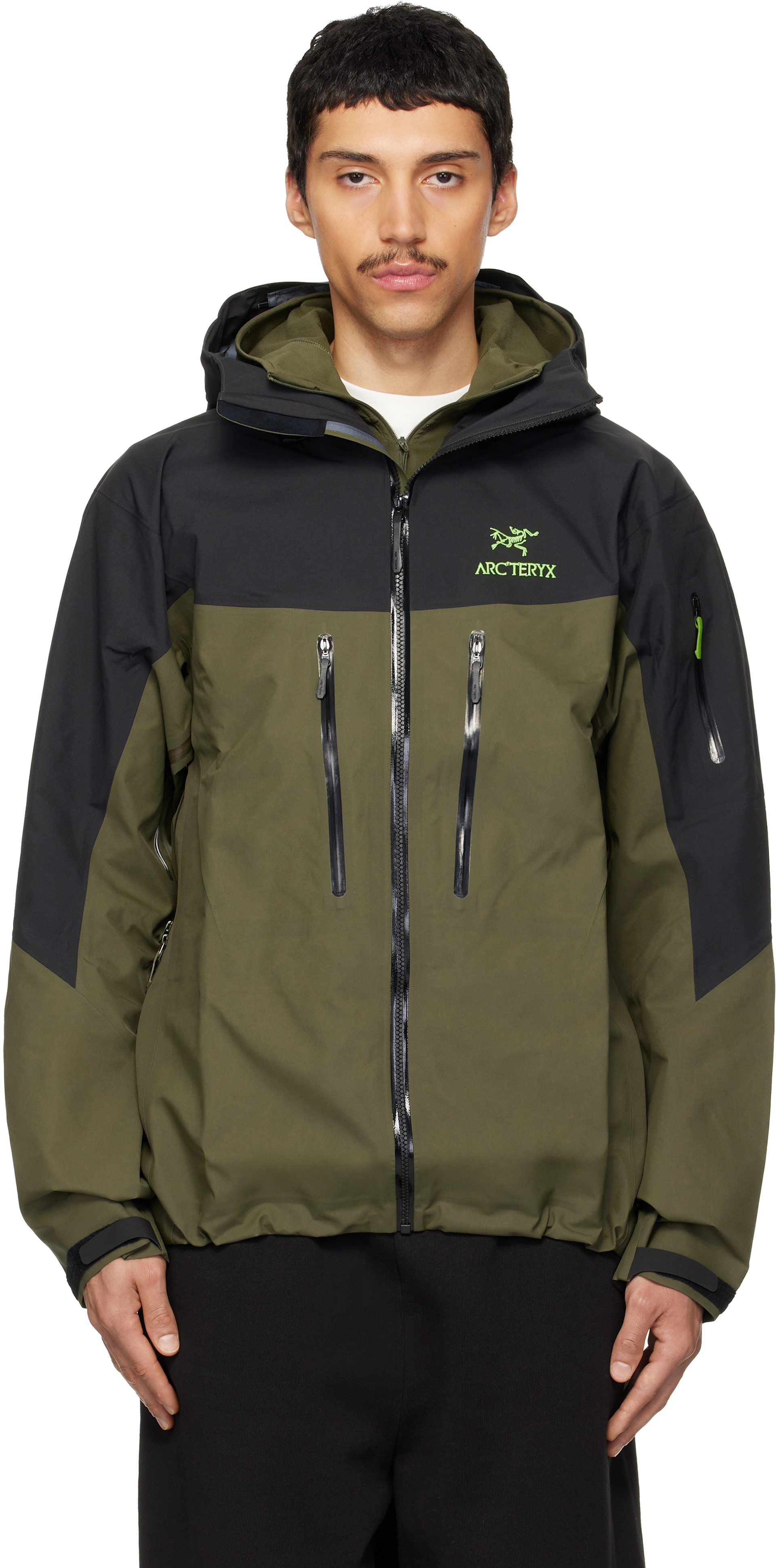 ARC'TERYX ハードシェル ジャケット グリーン ハードシェルの可能性を