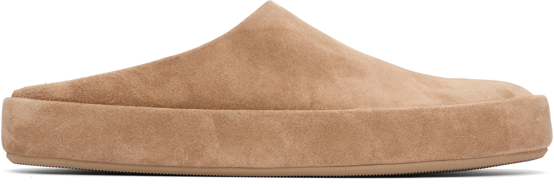 Marsèll: Beige Cassapelle Mule Loafers | SSENSE