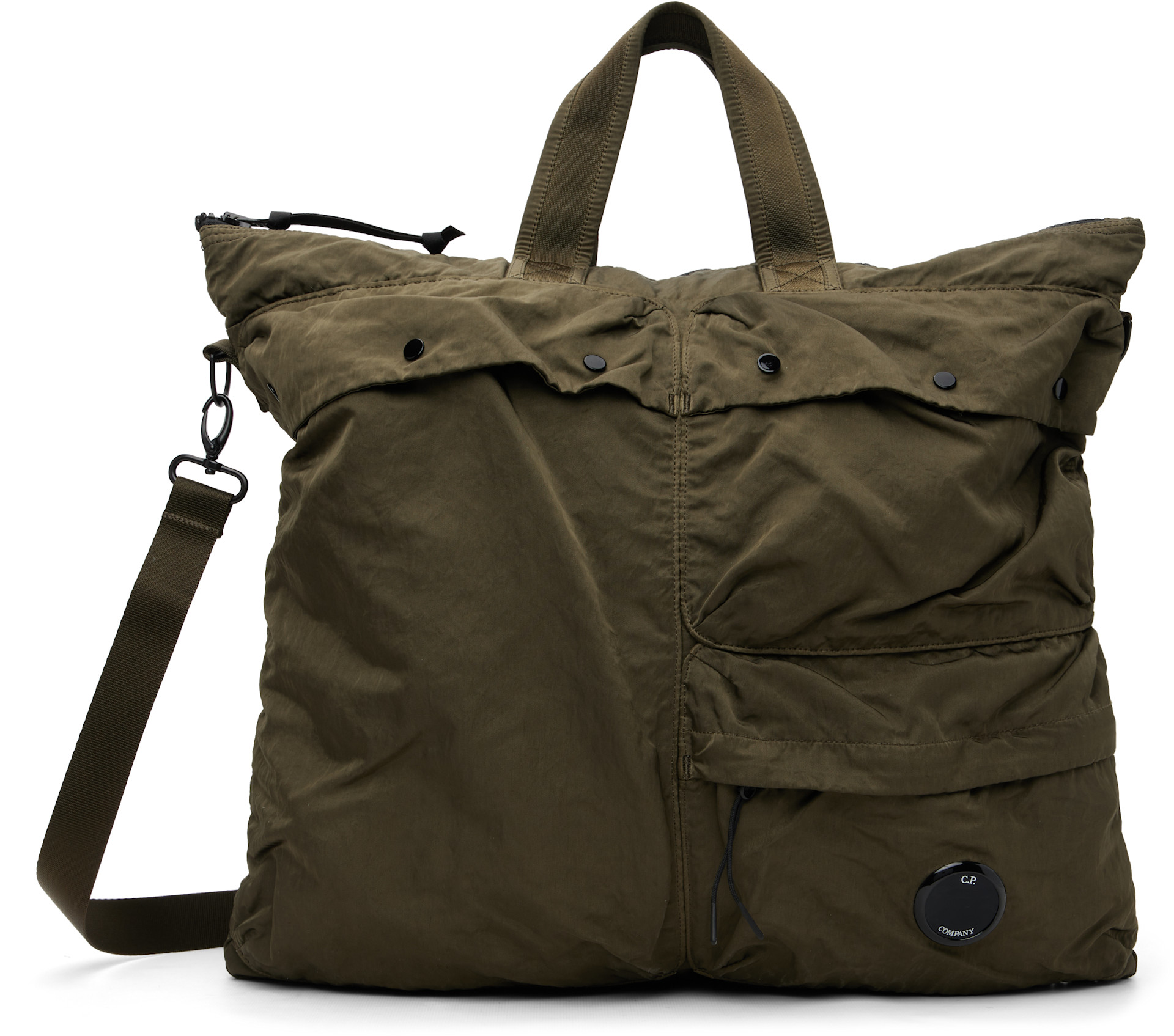 C.P. Companyのカーキ Nylon B トートバッグがセール中
