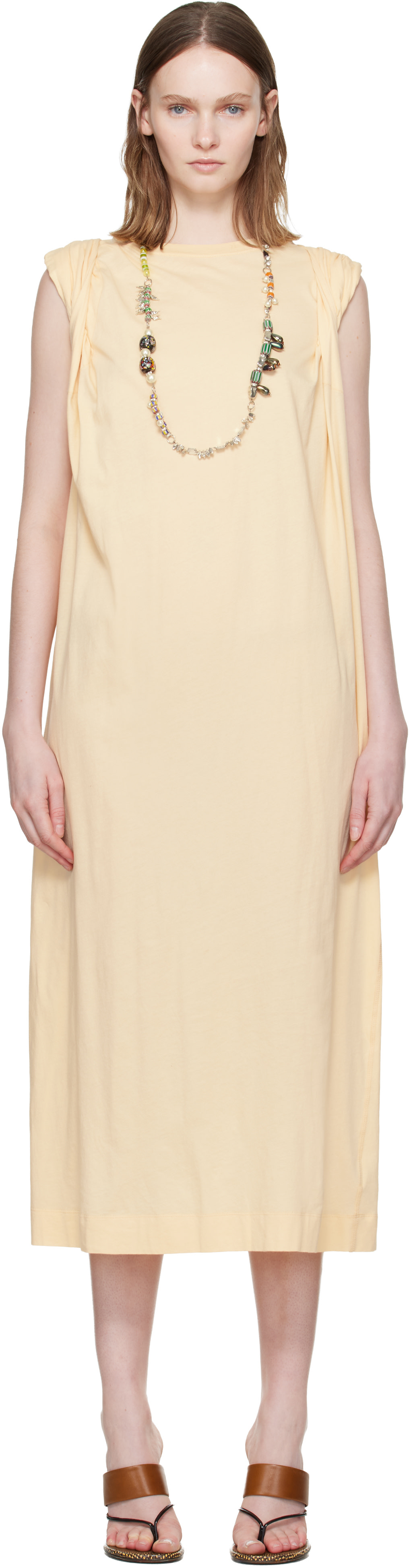 knee length dresses for ladies Daring Long Dress | DRIES VAN NOTEN main image 1